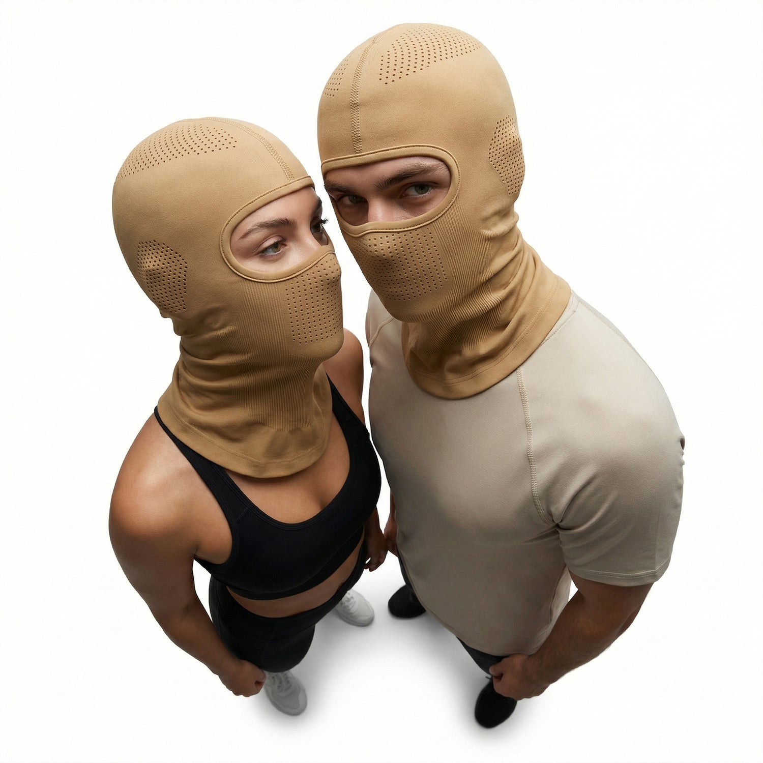Headwear Premium Cool Touch Black Balaclava