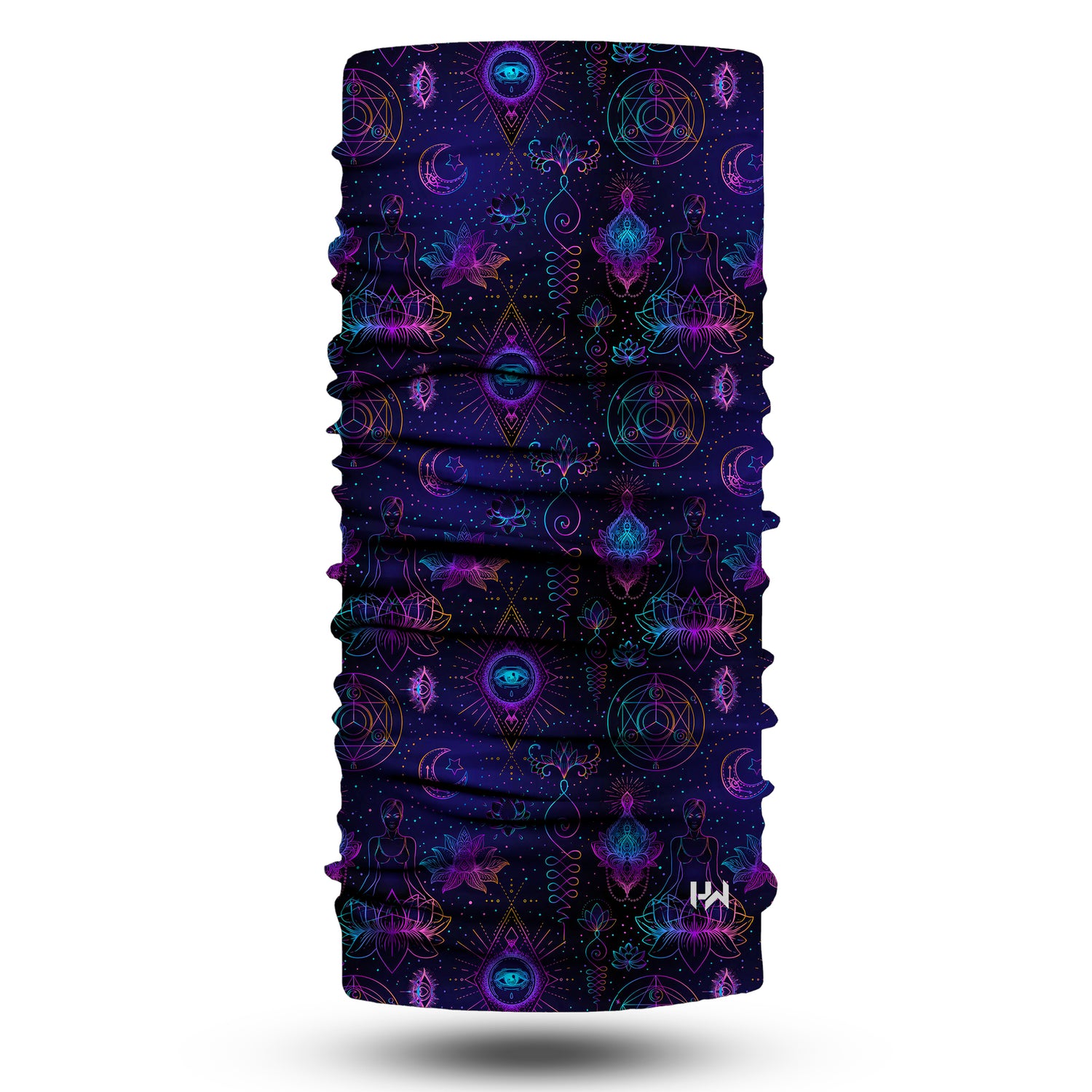 Cosmic Zen Pattern Multi-purpose Neck Gaiter | Unisex Neck Gaiter Headwear
