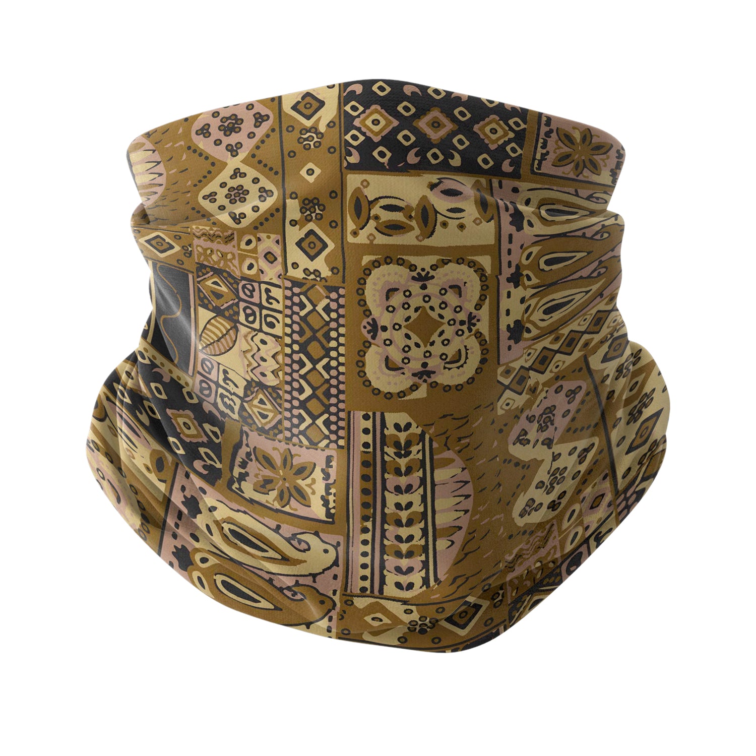 Sahra Mosaic Neck Warmer Unisex Neck Gaiter Headwear Outdoor Sports