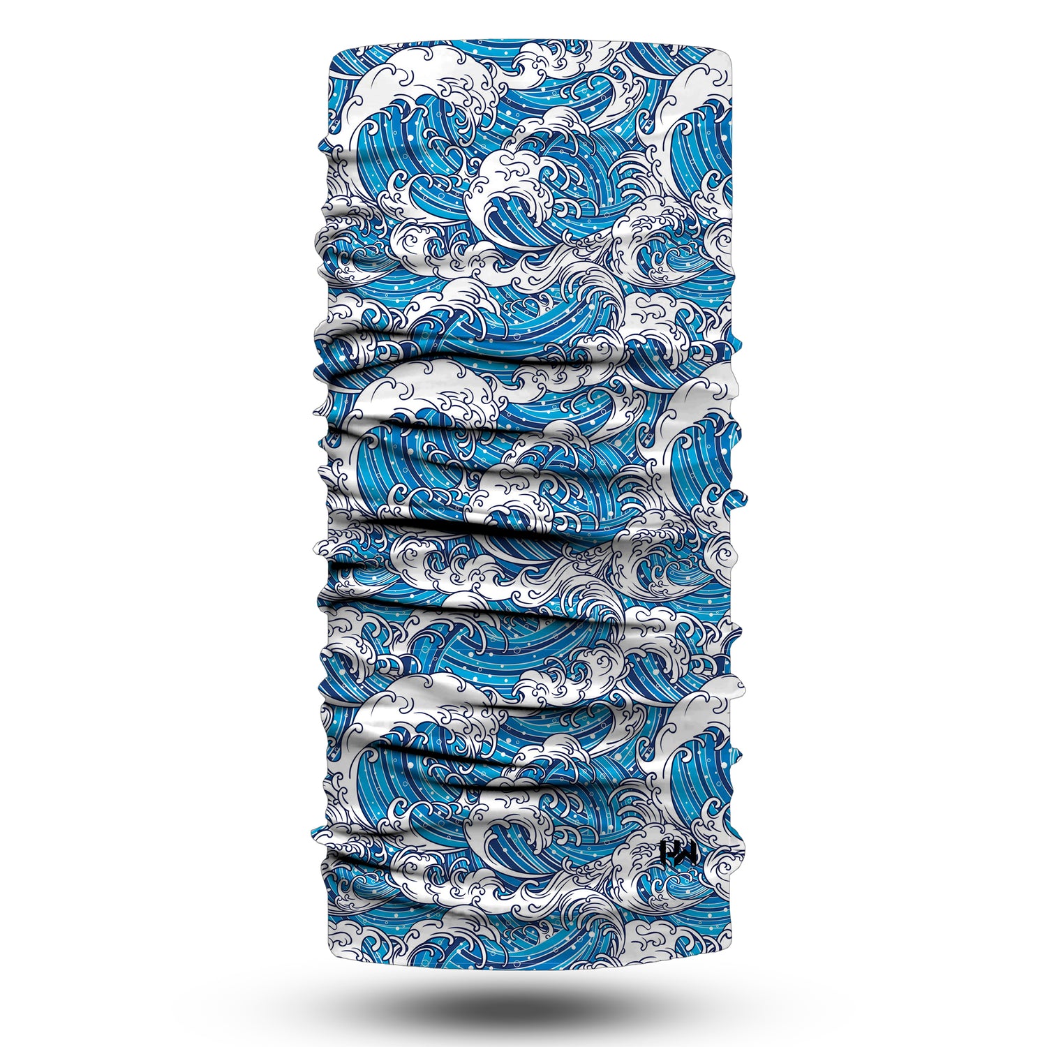 Blue Tide Waves Neck Gaiter Unisex Neck Gaiter Headwear Outdoor Sports
