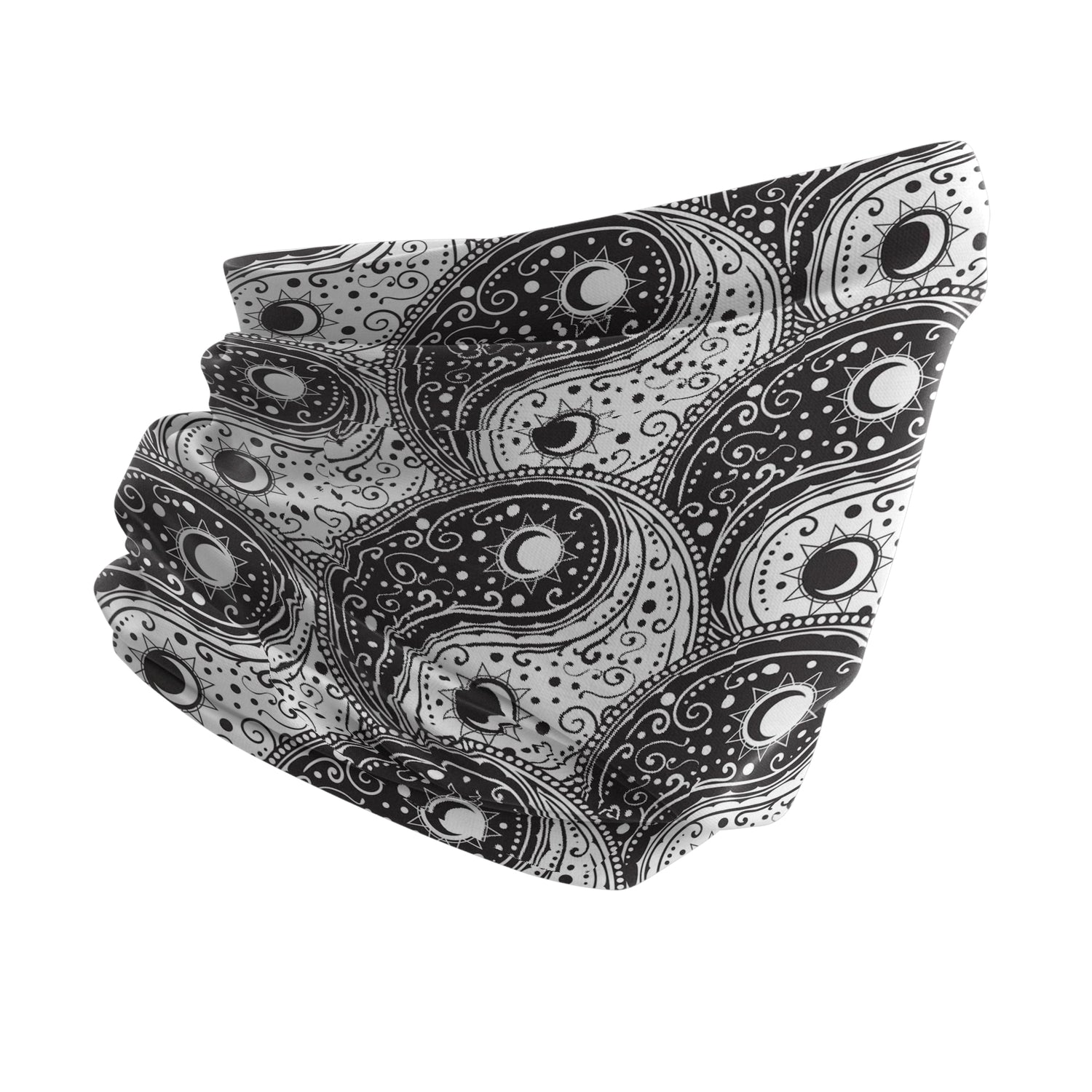 Zen Balance Yin Yang Shawl Pattern Neck Gaiter Unisex Neck Gaiter Headwear Outdoor Sports