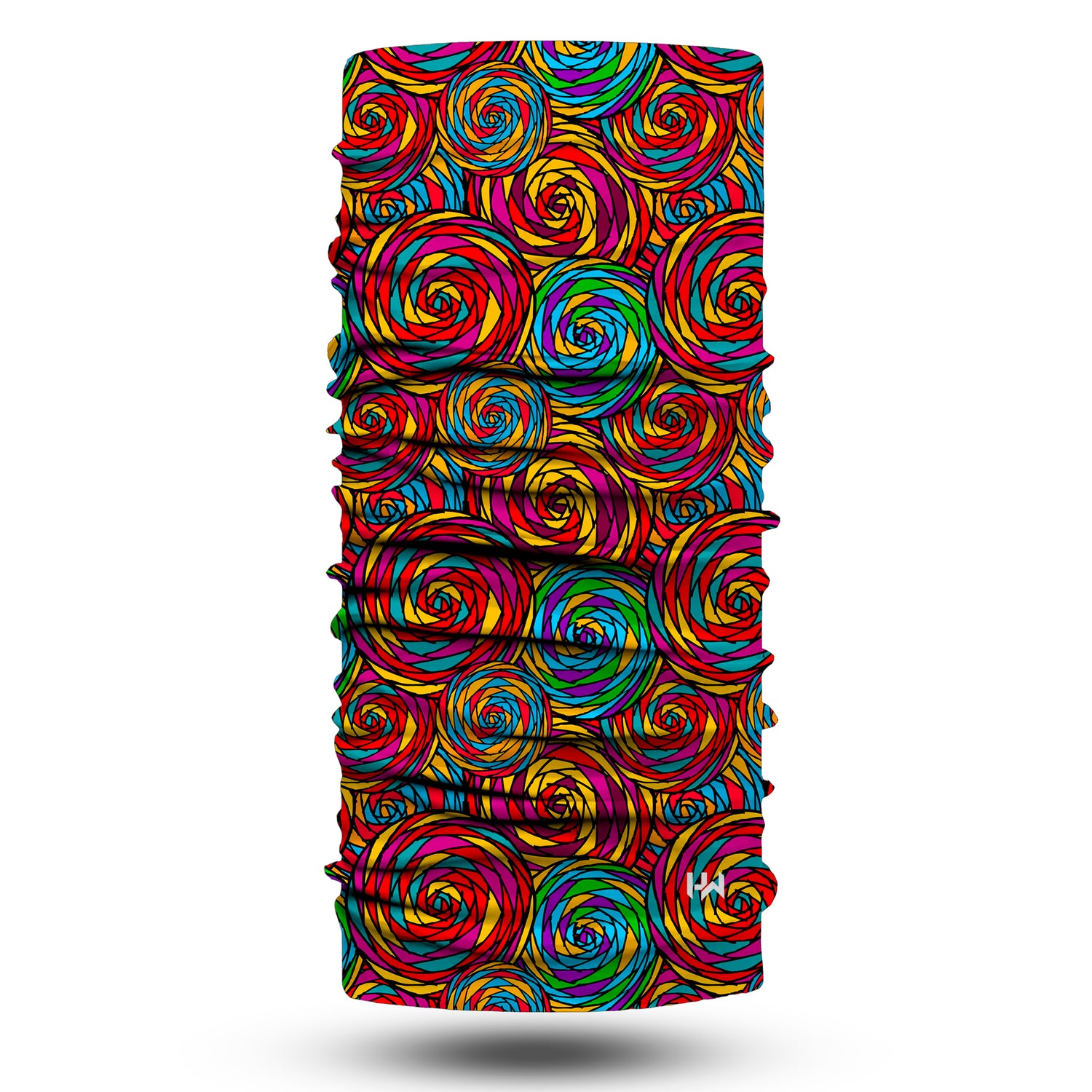 Rainbow Swirl Unisex Neck Gaiter Headwear Outdoor Sports