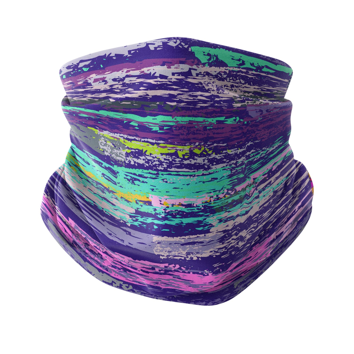 Neon İmpuls Renkli Geçişler Boyunluk Unisex Neck Gaiter Headwear Outdoor Spor