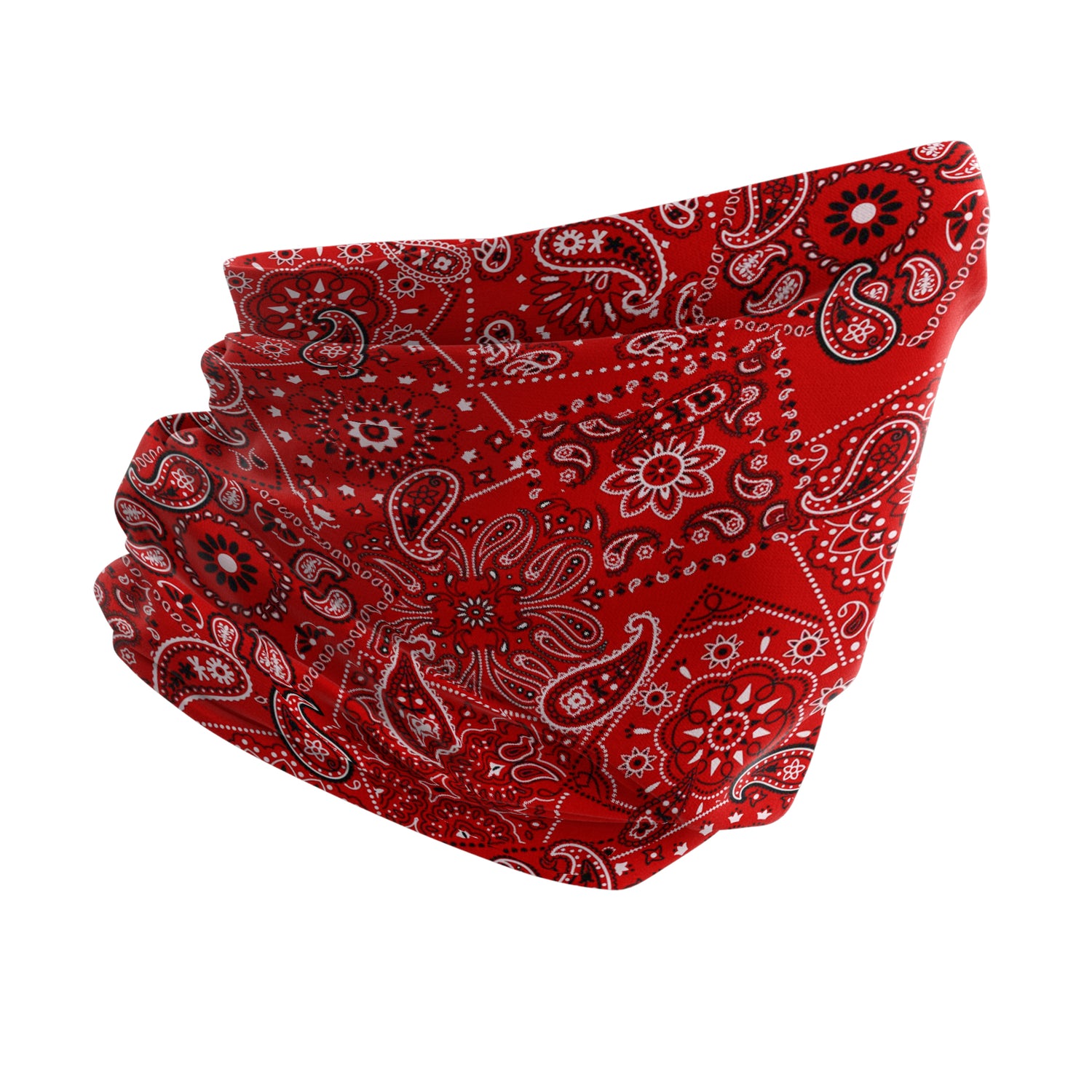 Heritage Red Ethnic Neck Gaiter Unisex Neck Gaiter Headwear Outdoor Sports