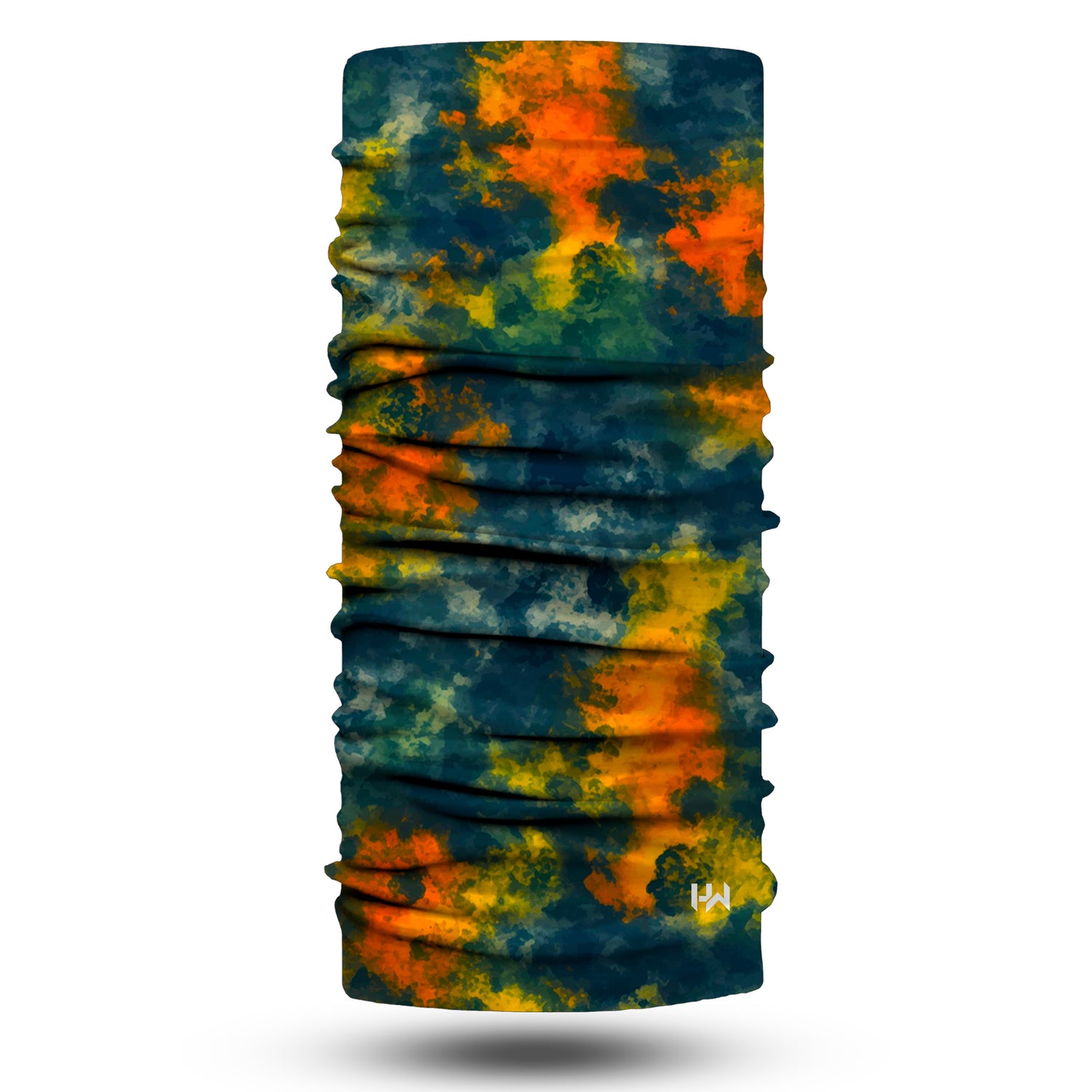 Colorful Fog Tie-Dye Neck Gaiter Unisex Neck Warmer Headwear Outdoor Sports