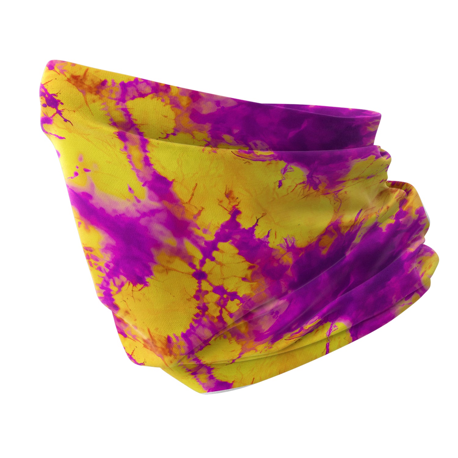 Blue Alpine Pattern Multipurpose Neck Gaiter | Unisex Outdoor Neck Gaiter Bandana