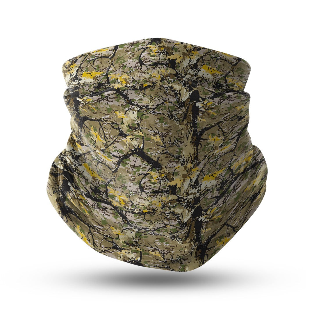 Blue Alpine Pattern Multipurpose Neck Gaiter | Unisex Outdoor Neck Gaiter Bandana