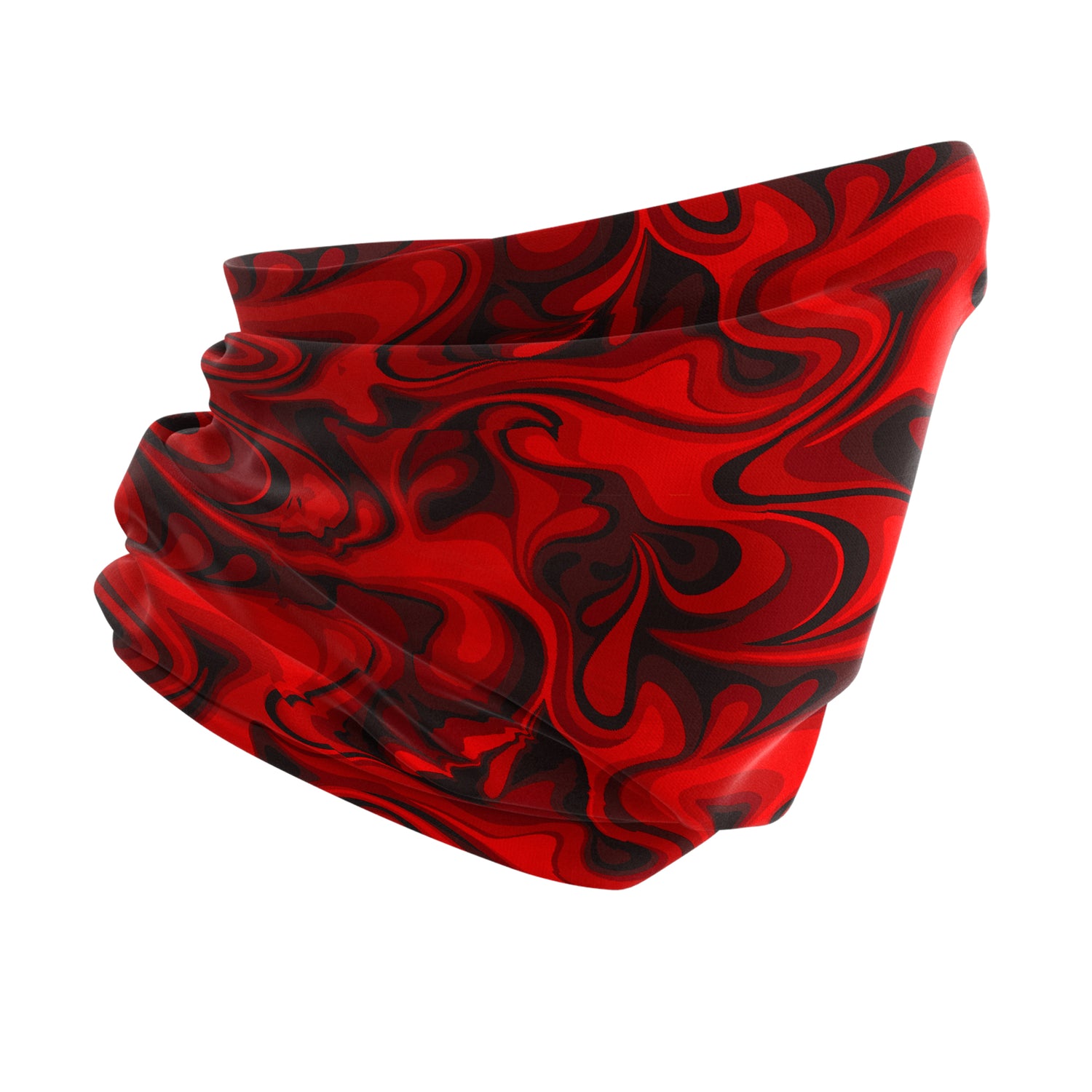 Blue Alpine Pattern Multipurpose Neck Gaiter | Unisex Outdoor Neck Gaiter Bandana