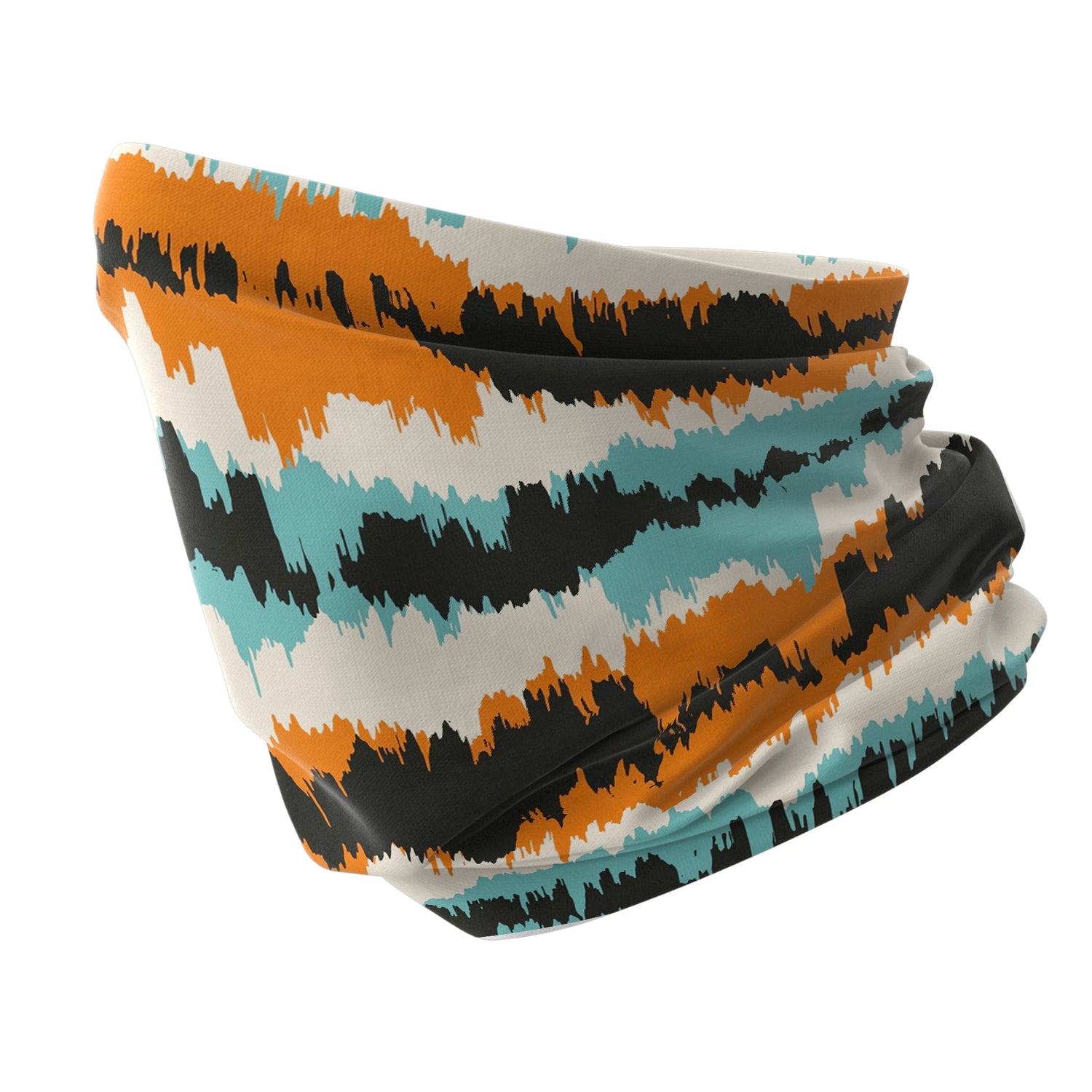 Blue Alpine Pattern Multipurpose Neck Gaiter | Unisex Outdoor Neck Gaiter Bandana