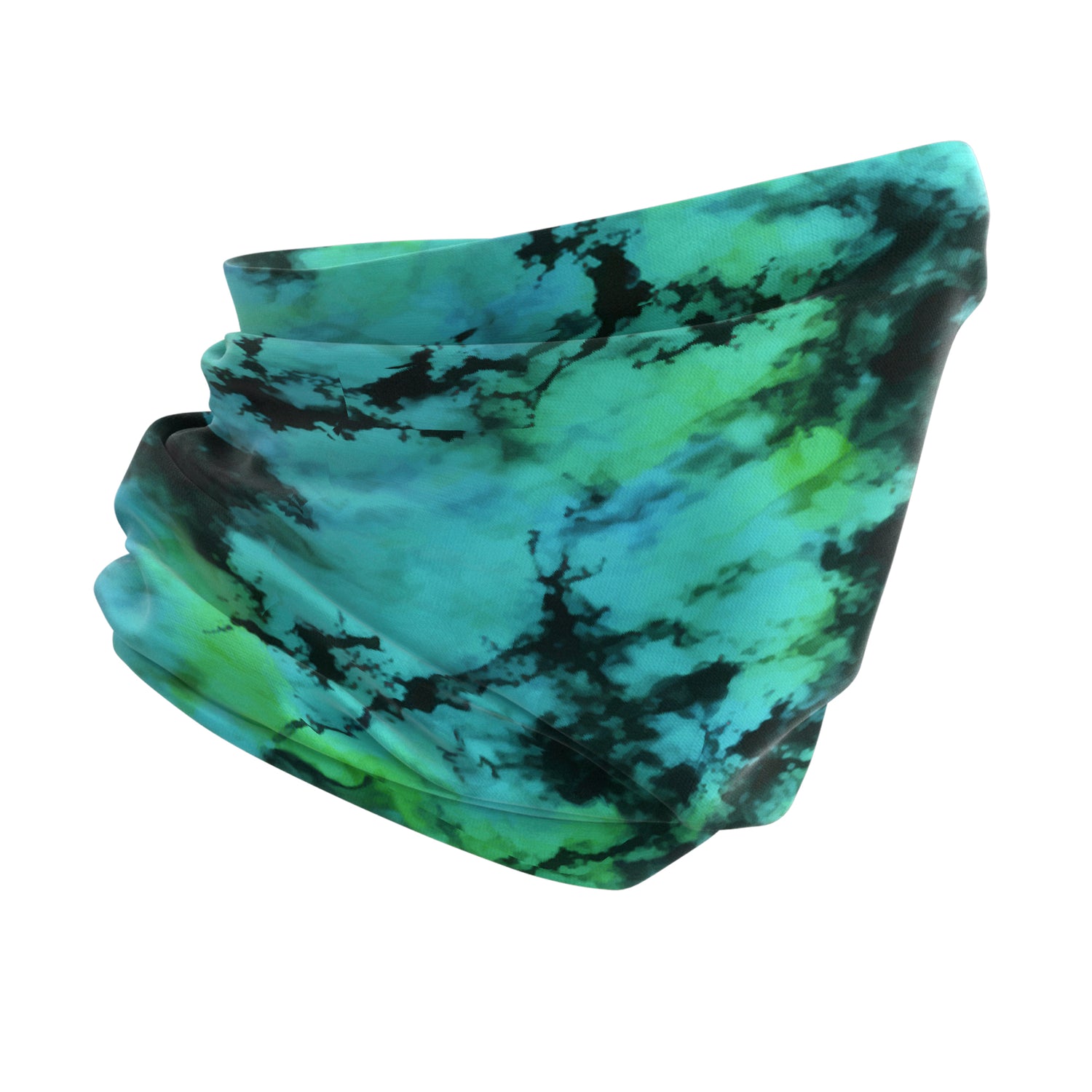 Blue Alpine Pattern Multipurpose Neck Gaiter | Unisex Outdoor Neck Gaiter Bandana