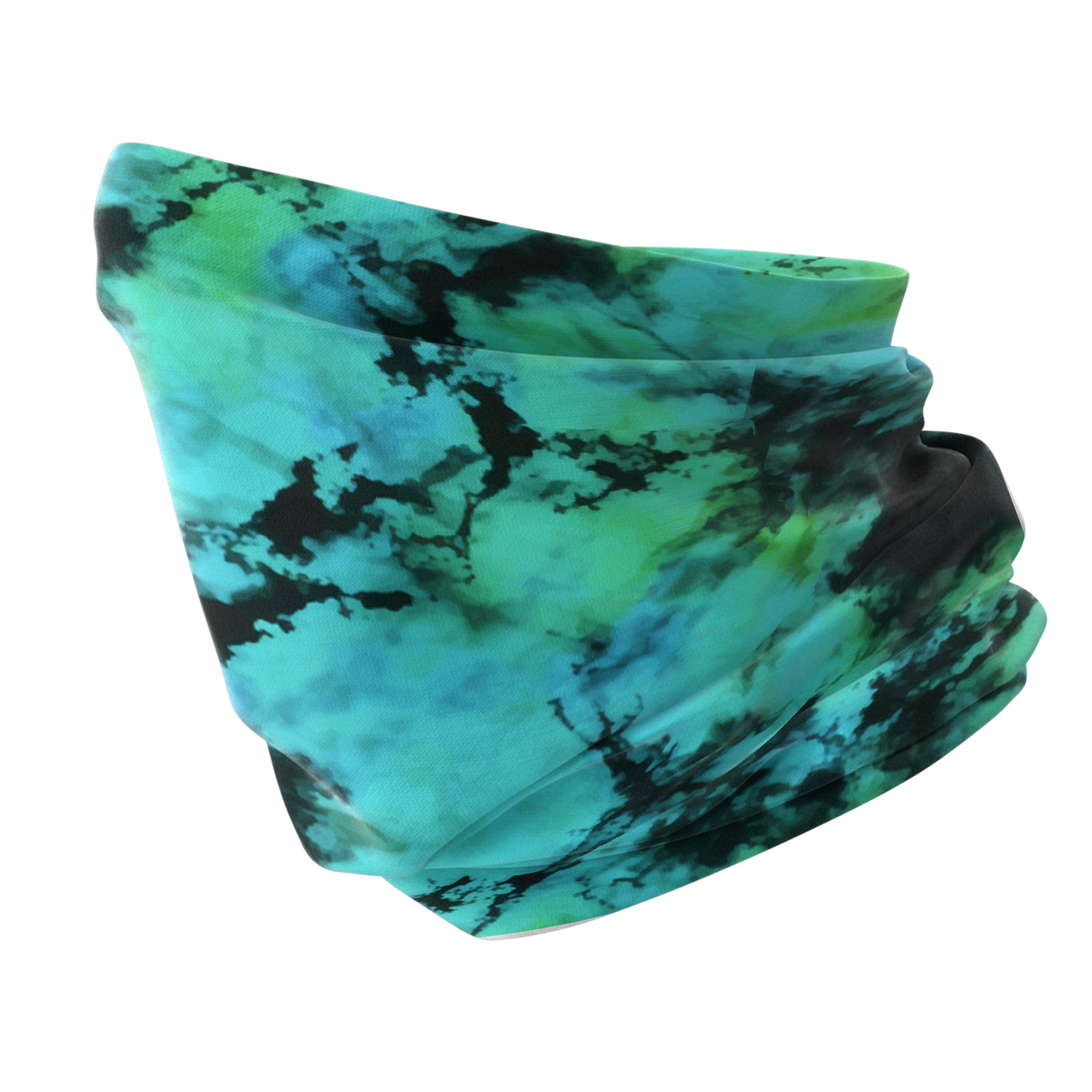 Blue Alpine Pattern Multipurpose Neck Gaiter | Unisex Outdoor Neck Gaiter Bandana
