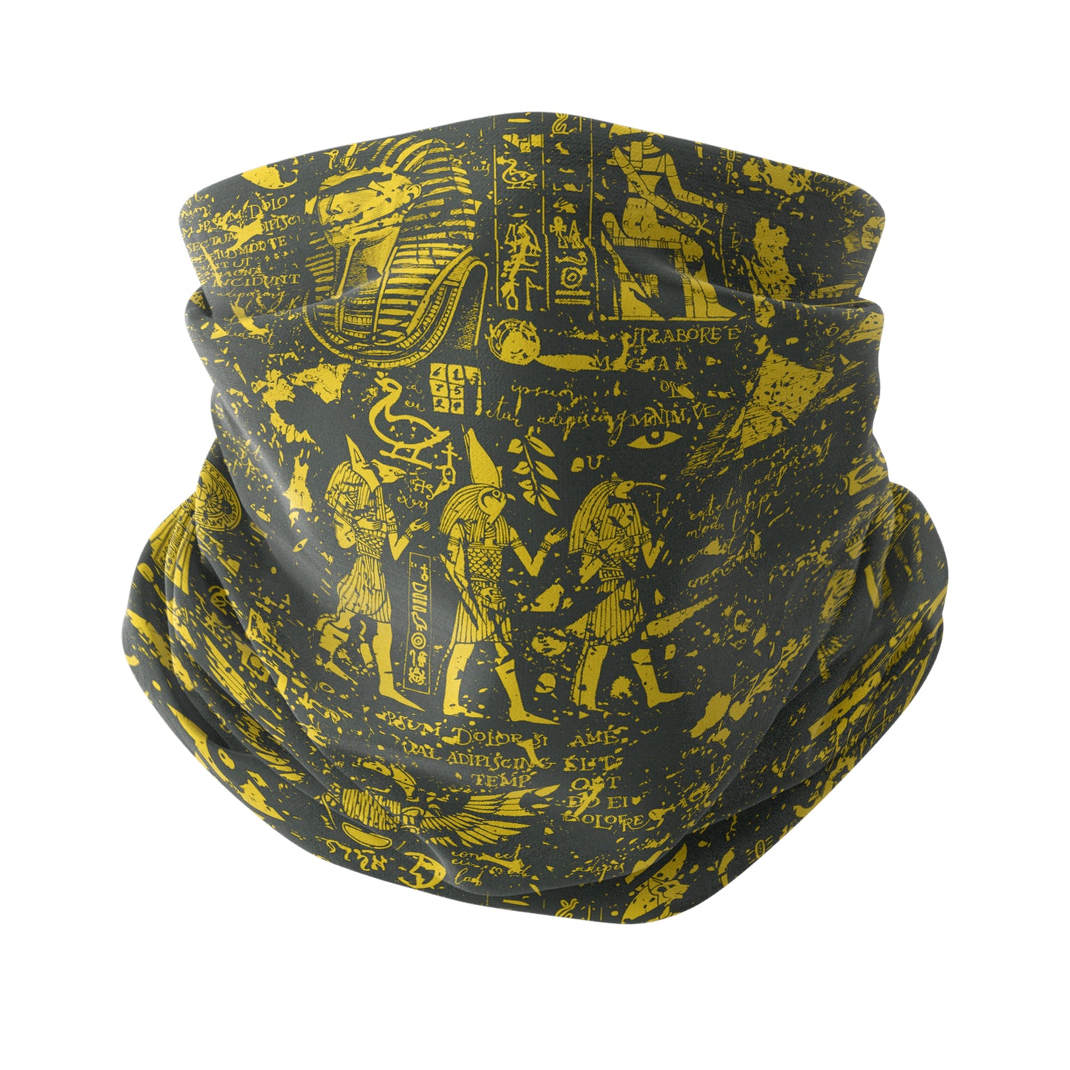 Pyramid King Neck Gaiter – Ancient Style Series Unisex Bandana Boyunluk