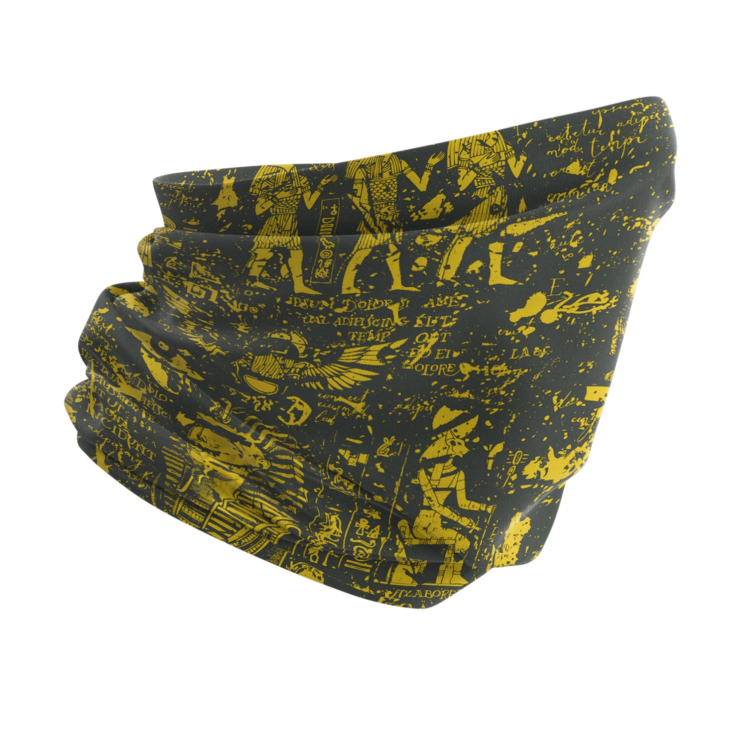 Blue Alpine Pattern Multipurpose Neck Gaiter | Unisex Outdoor Neck Gaiter Bandana