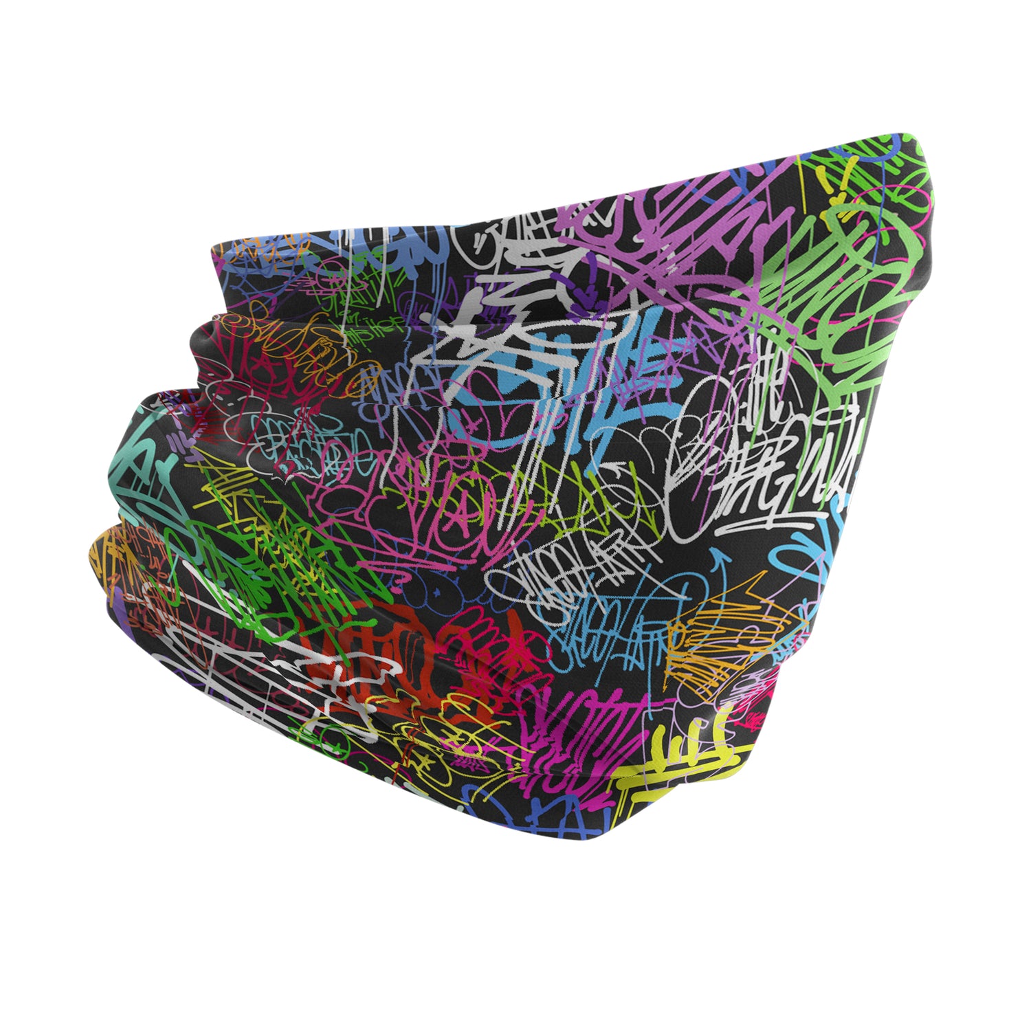 Blue Alpine Pattern Multipurpose Neck Gaiter | Unisex Outdoor Neck Gaiter Bandana