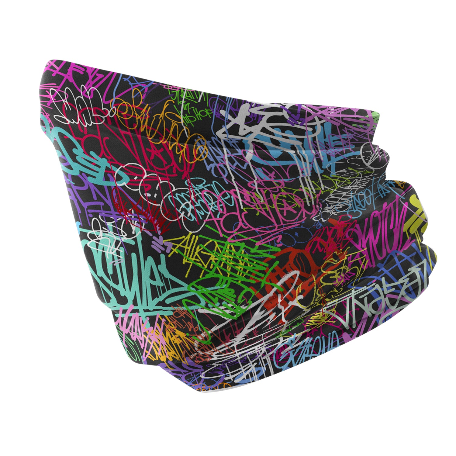 Blue Alpine Pattern Multipurpose Neck Gaiter | Unisex Outdoor Neck Gaiter Bandana