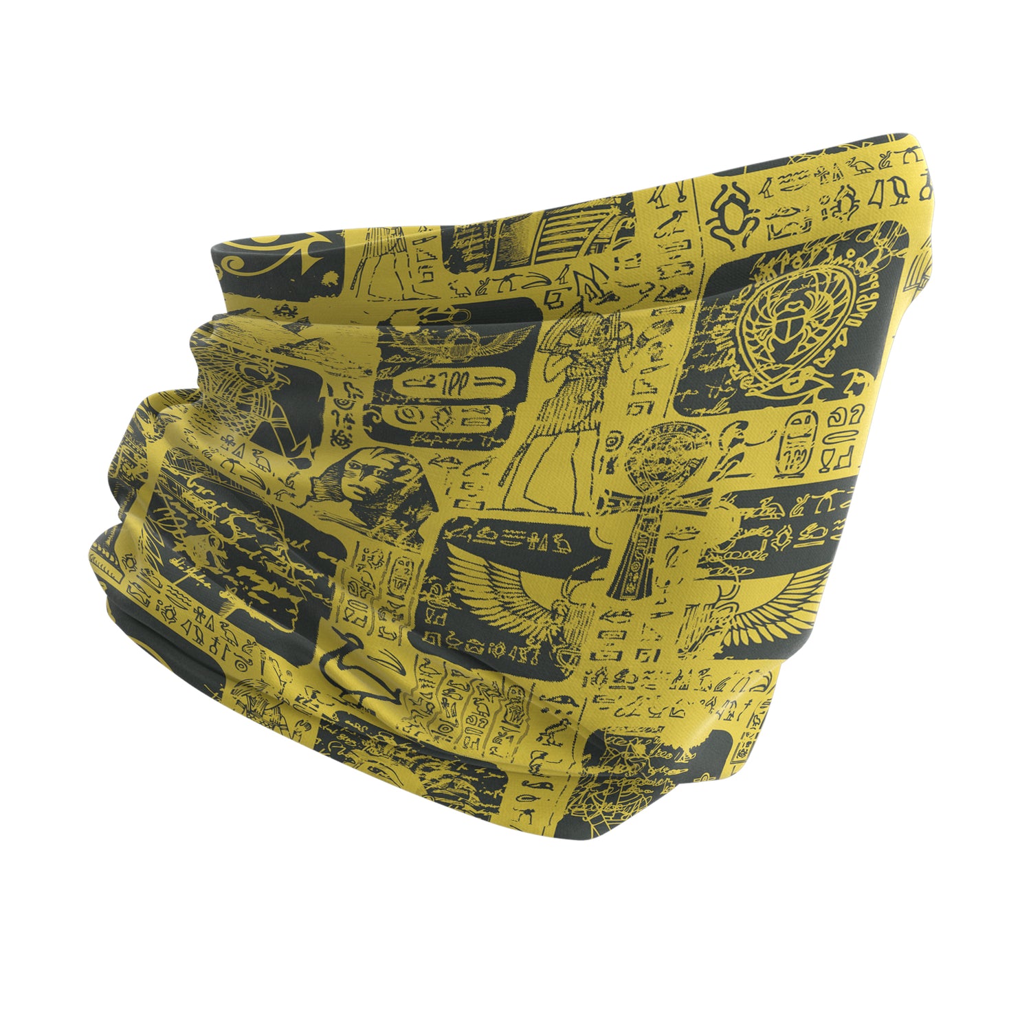 Blue Alpine Pattern Multipurpose Neck Gaiter | Unisex Outdoor Neck Gaiter Bandana