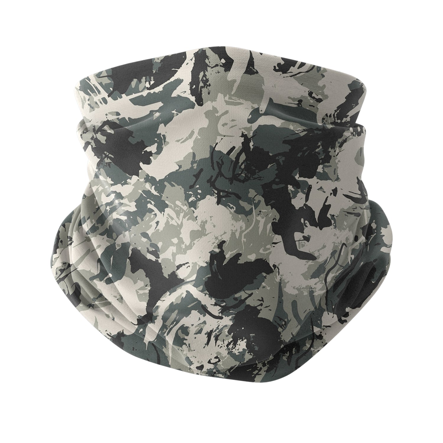 Blue Alpine Pattern Multipurpose Neck Gaiter | Unisex Outdoor Neck Gaiter Bandana