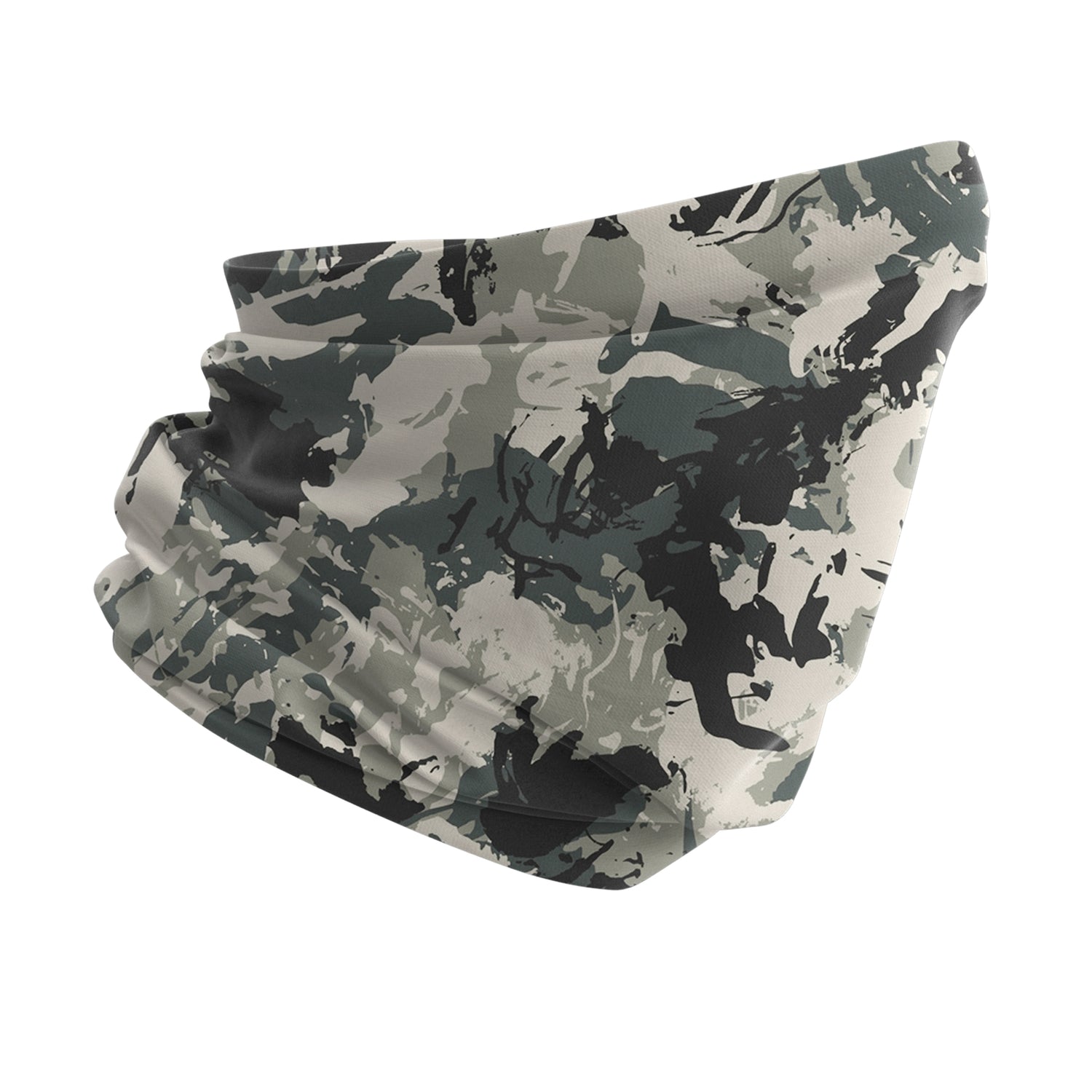 Blue Alpine Pattern Multipurpose Neck Gaiter | Unisex Outdoor Neck Gaiter Bandana