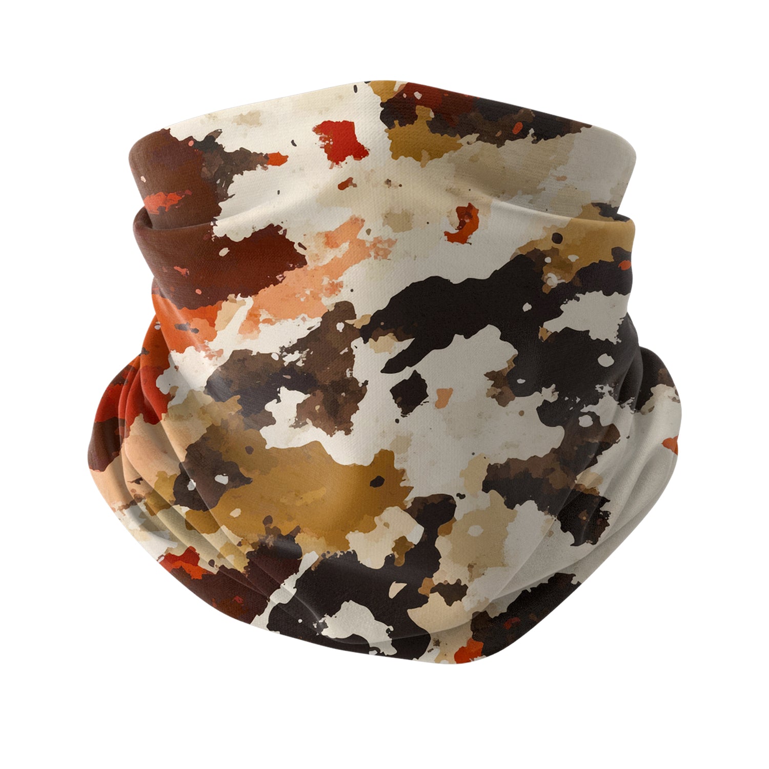 Blue Alpine Pattern Multipurpose Neck Gaiter | Unisex Outdoor Neck Gaiter Bandana