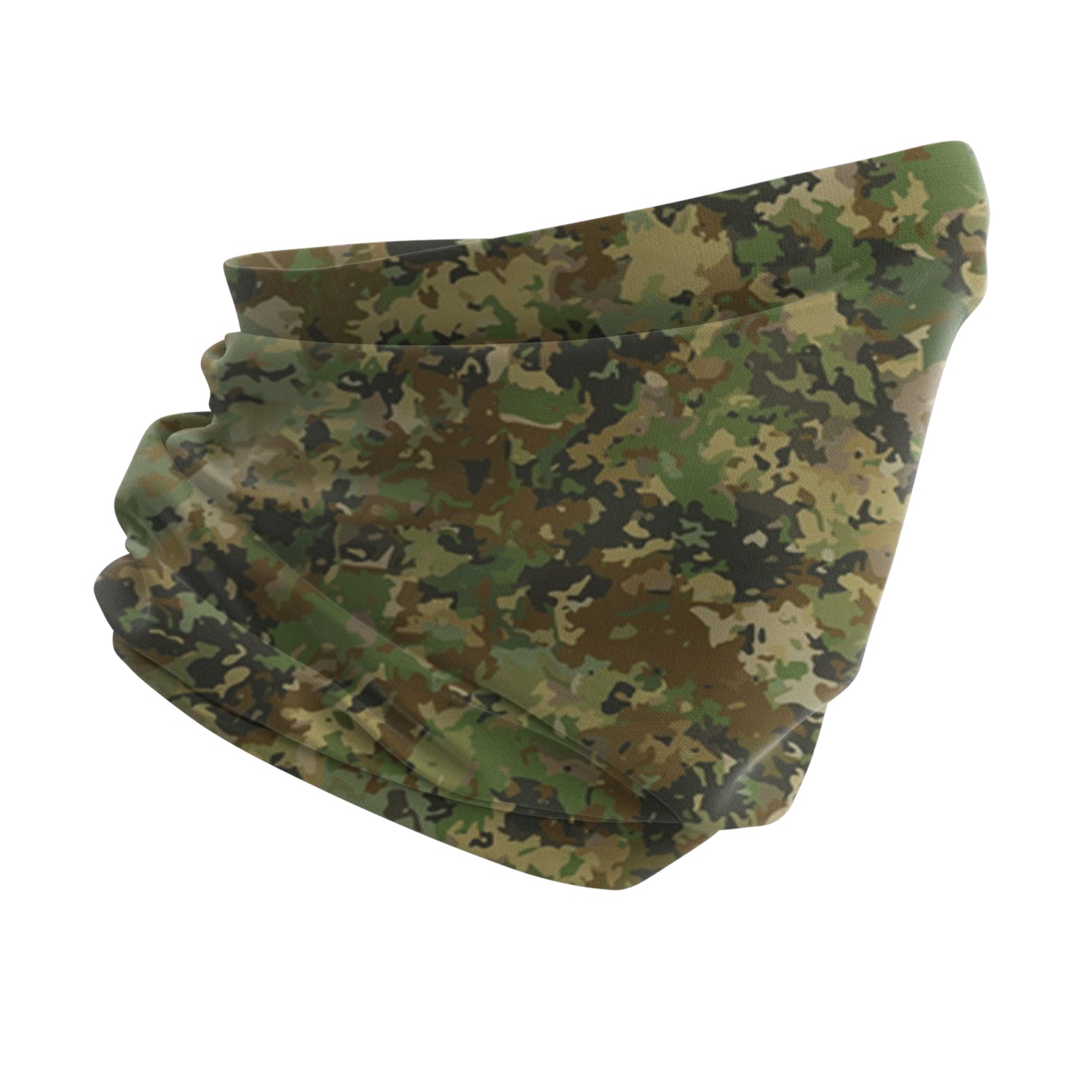 Blue Alpine Pattern Multipurpose Neck Gaiter | Unisex Outdoor Neck Gaiter Bandana