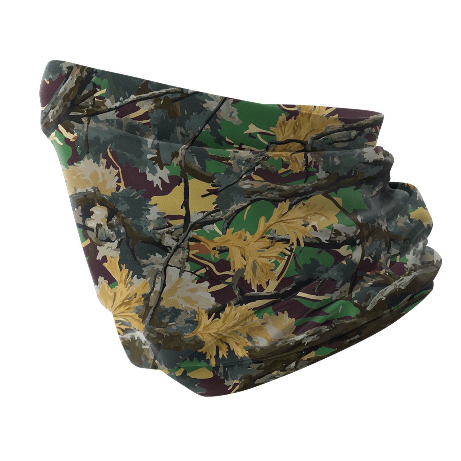 Blue Alpine Pattern Multipurpose Neck Gaiter | Unisex Outdoor Neck Gaiter Bandana