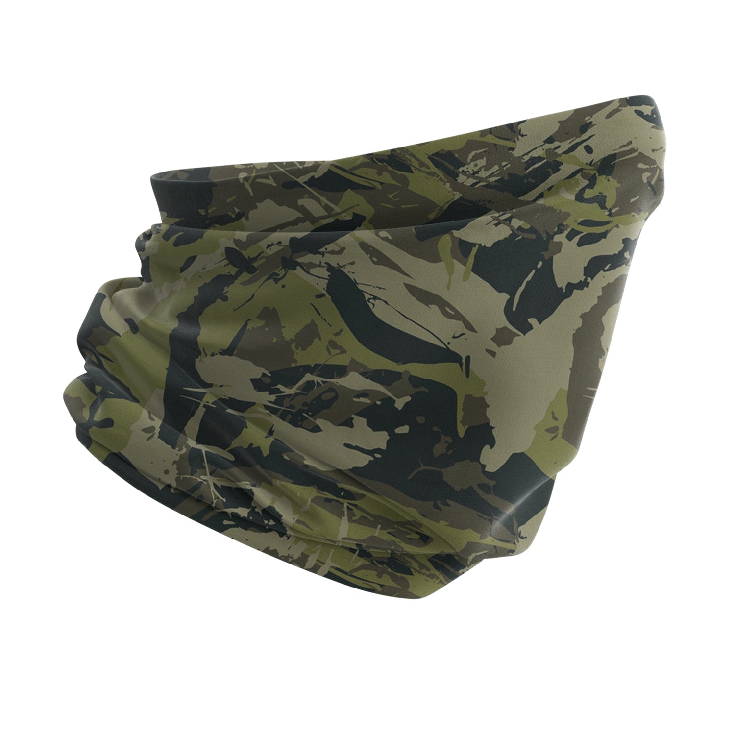Blue Alpine Pattern Multipurpose Neck Gaiter | Unisex Outdoor Neck Gaiter Bandana