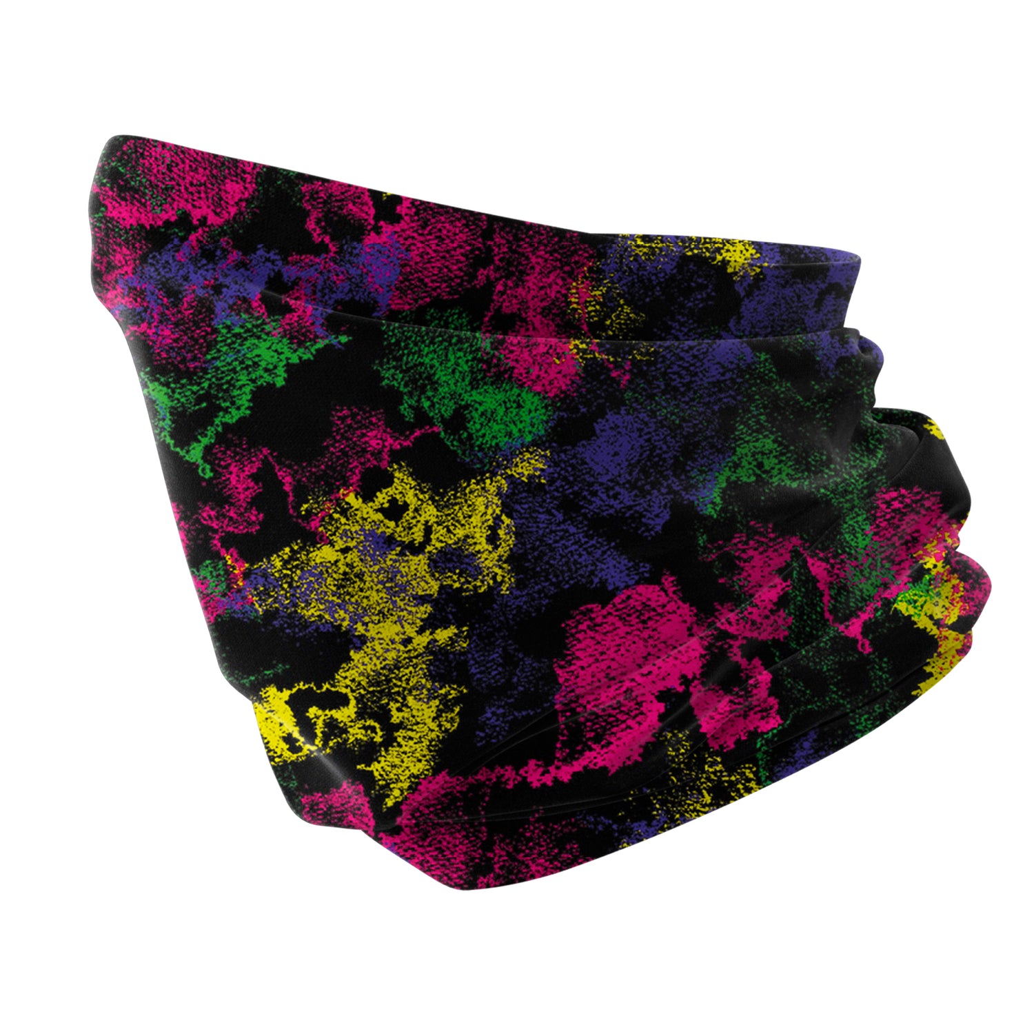 Blue Alpine Pattern Multipurpose Neck Gaiter | Unisex Outdoor Neck Gaiter Bandana
