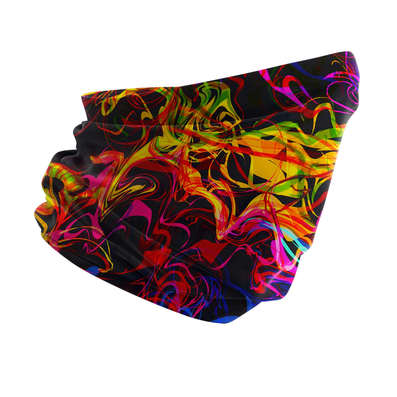 Storm Line Geo Neck Gaiter – Dynamic Line Series Unisex Bandana Boyunluk
