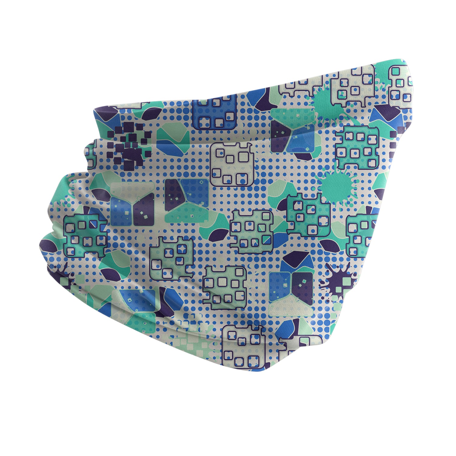Ethnic Flow Power Neck Gaiter – Tribal Energy Series Unisex Bandana Boyunluk