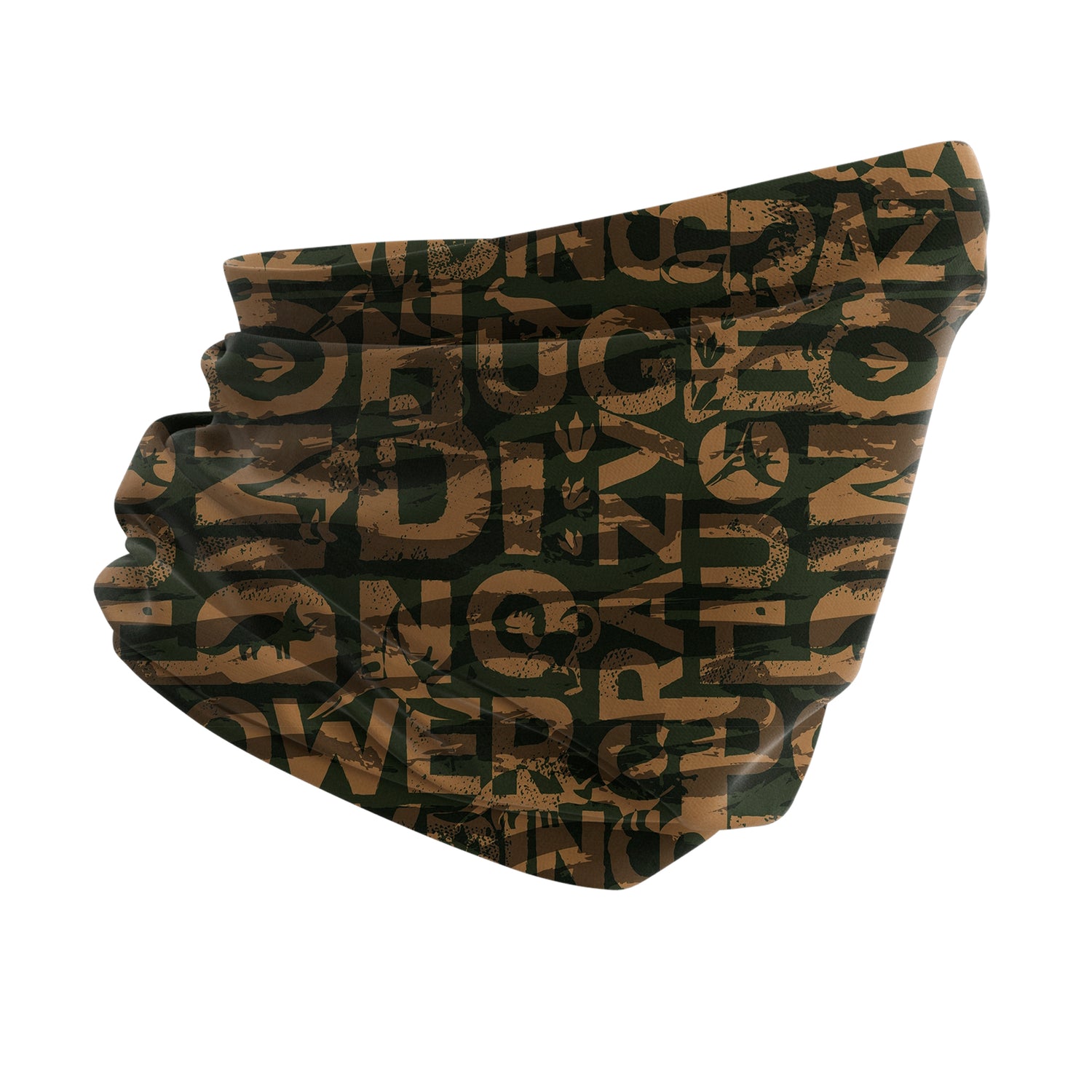 Blue Alpine Pattern Multipurpose Neck Gaiter | Unisex Outdoor Neck Gaiter Bandana