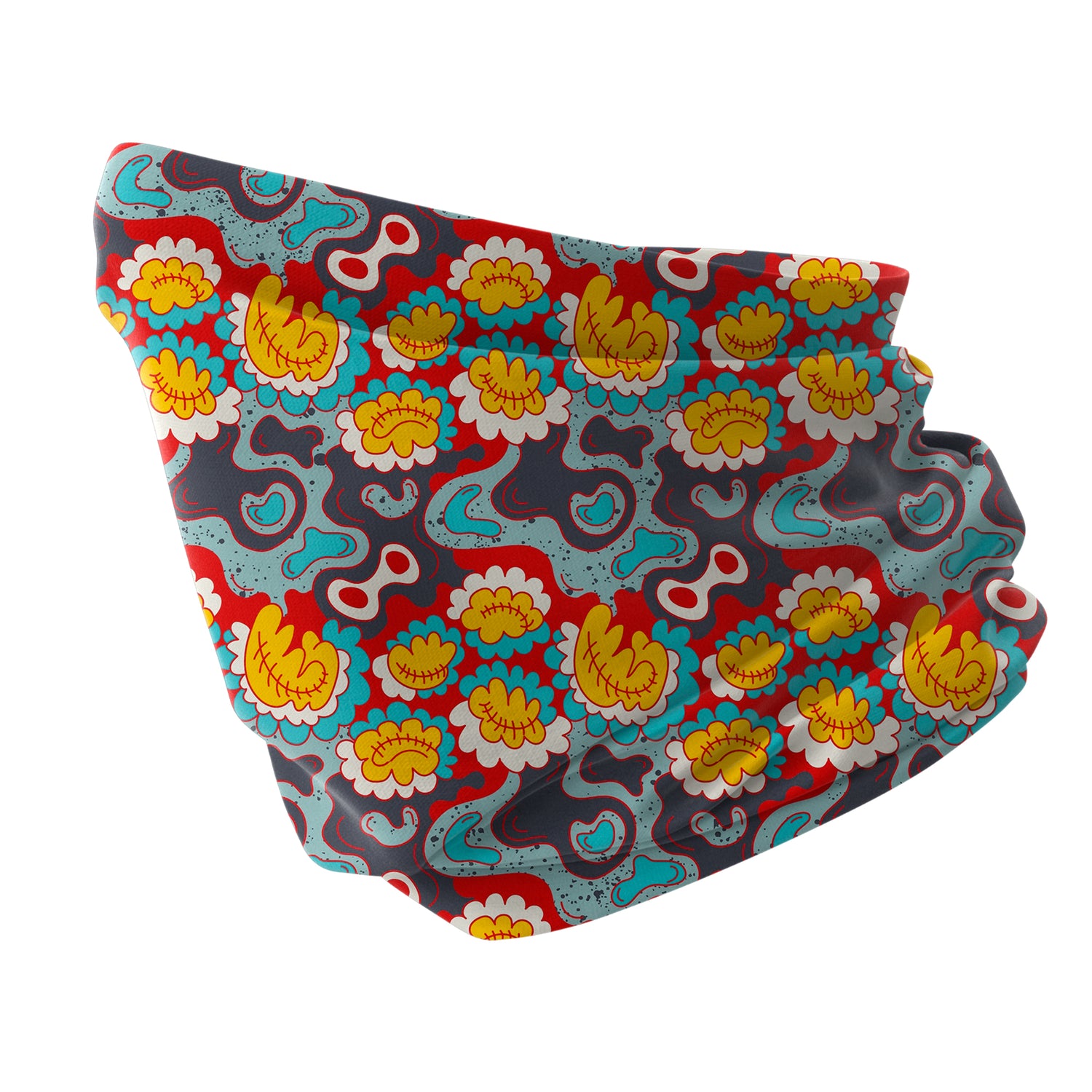ChargeLine Neck Gaiter – Energy Line Series Unisex Bandana Boyunluk
