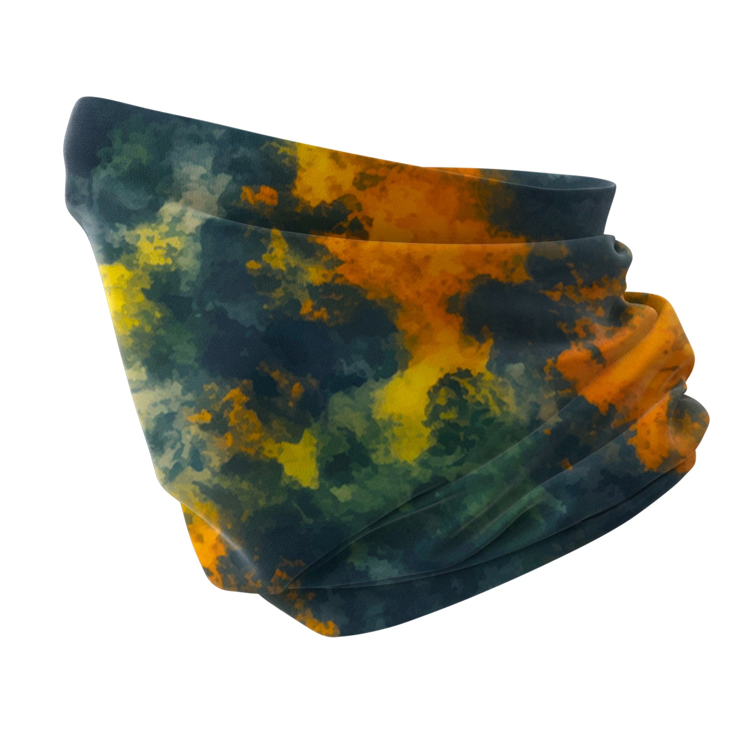 OnyxWave Neck Gaiter – Dark Wave Series Unisex Bandana Boyunluk
