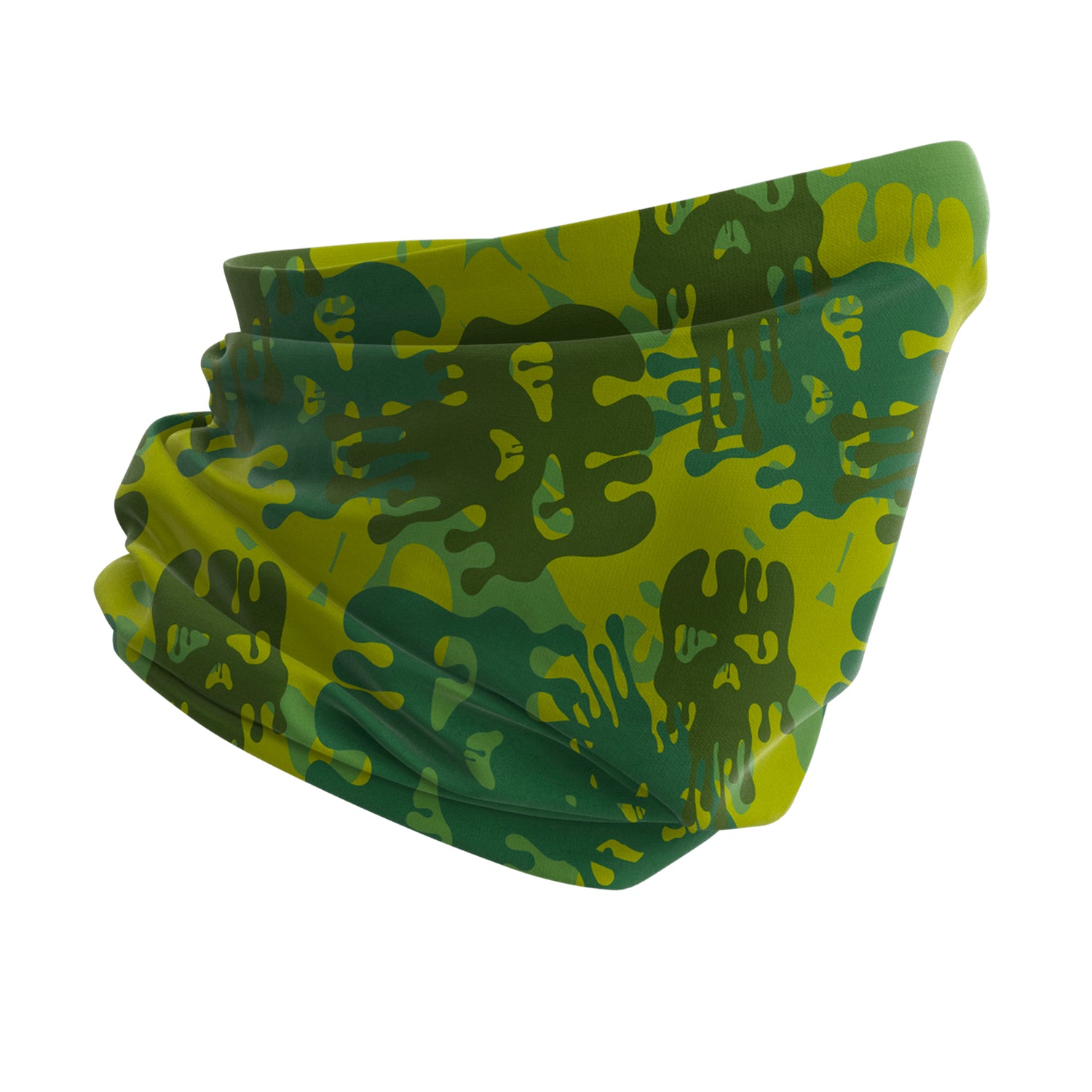 Blue Alpine Pattern Multipurpose Neck Gaiter | Unisex Outdoor Neck Gaiter Bandana