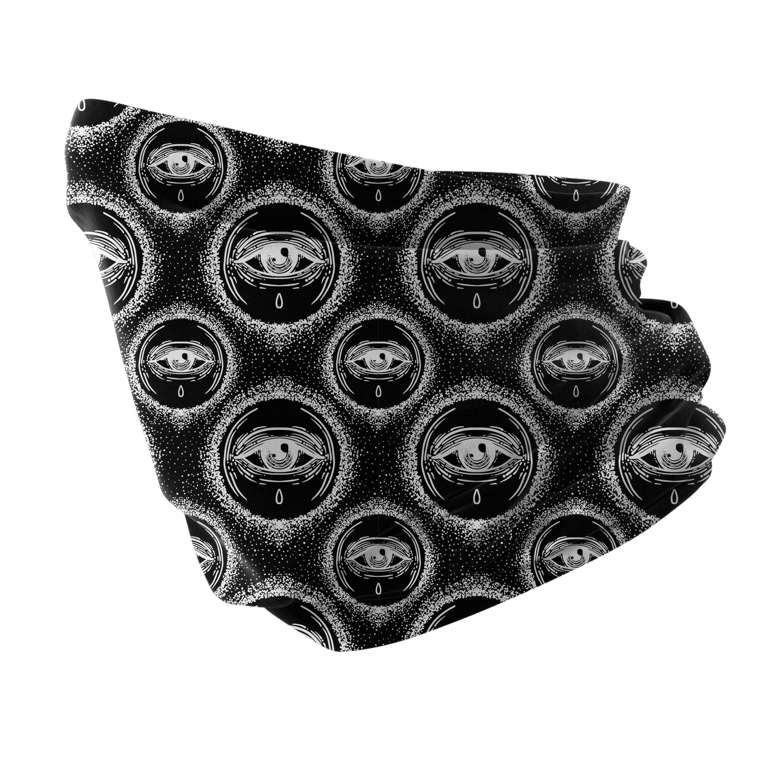 Blue Alpine Pattern Multipurpose Neck Gaiter | Unisex Outdoor Neck Gaiter Bandana