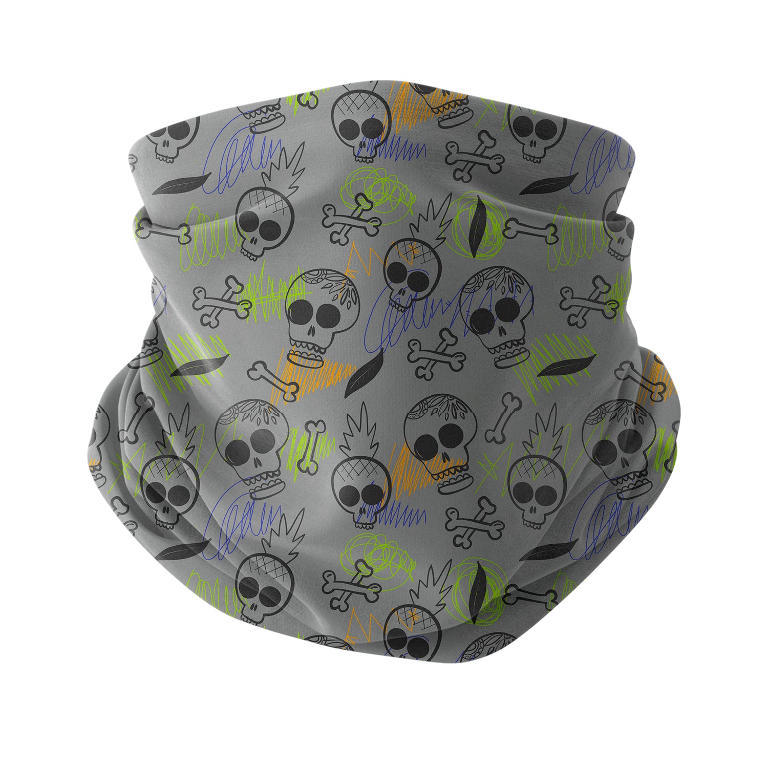Skull Shockwave Neck Gaiter – Shockwave Series Unisex Bandana Boyunluk
