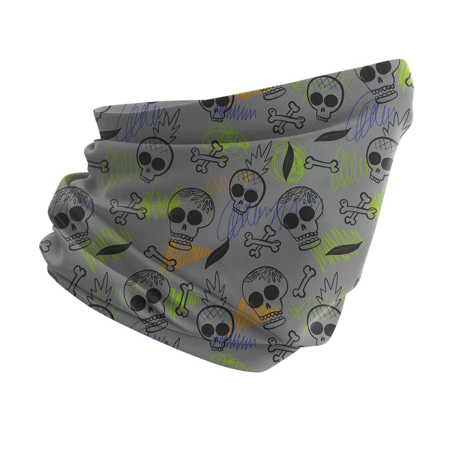 Skull Shockwave Neck Gaiter – Shockwave Series Unisex Bandana Boyunluk
