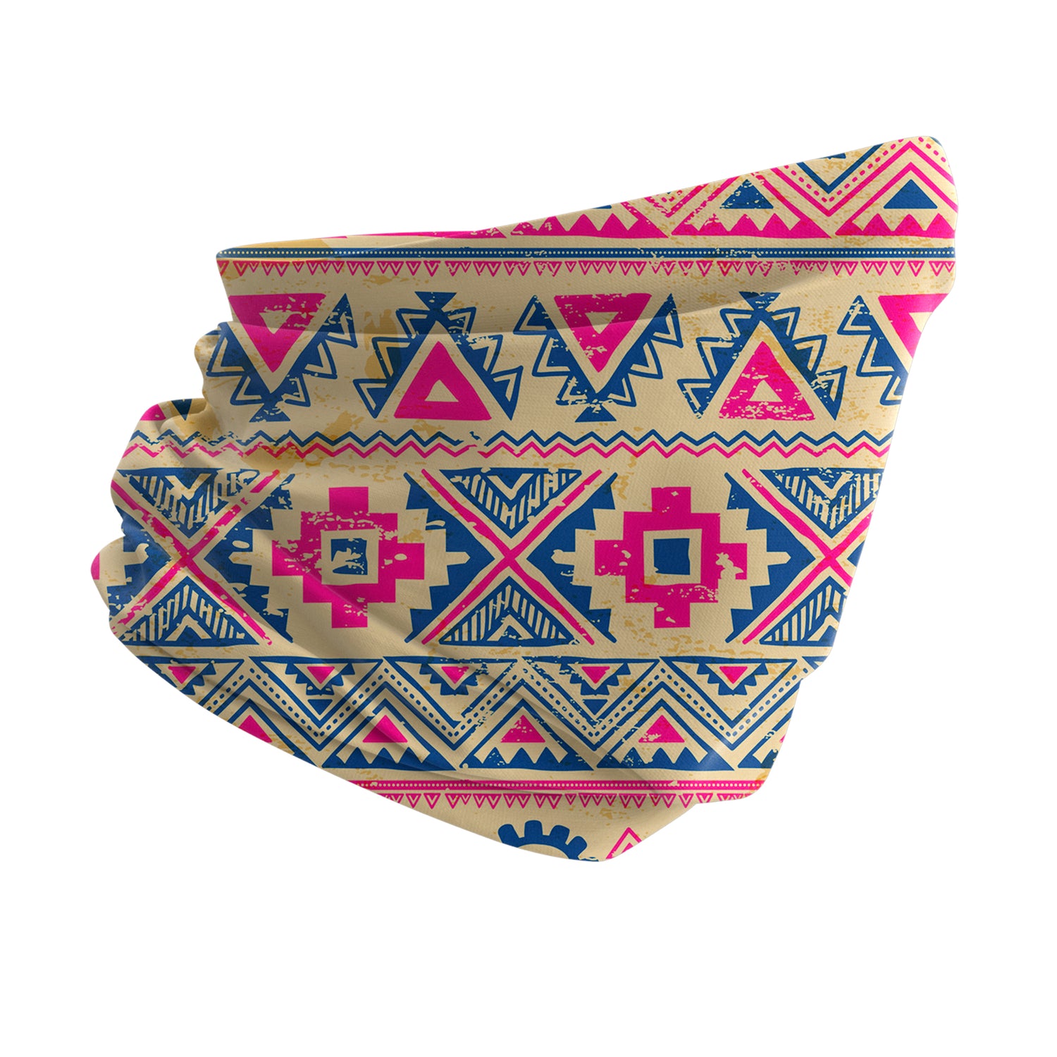 Sandstone Wrap Neck Gaiter – Earth Tone Series Unisex Bandana Boyunluk