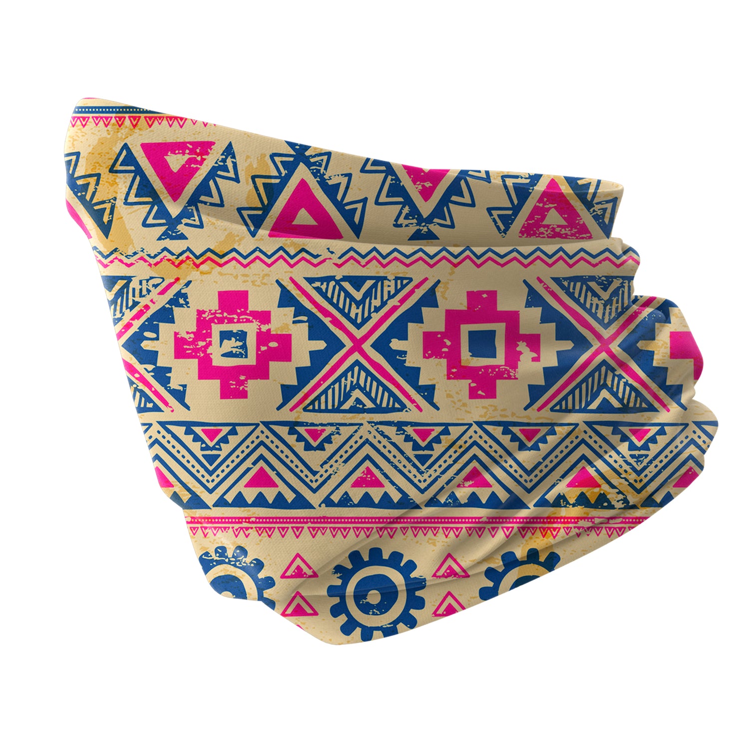Sandstone Wrap Neck Gaiter – Earth Tone Series Unisex Bandana Boyunluk
