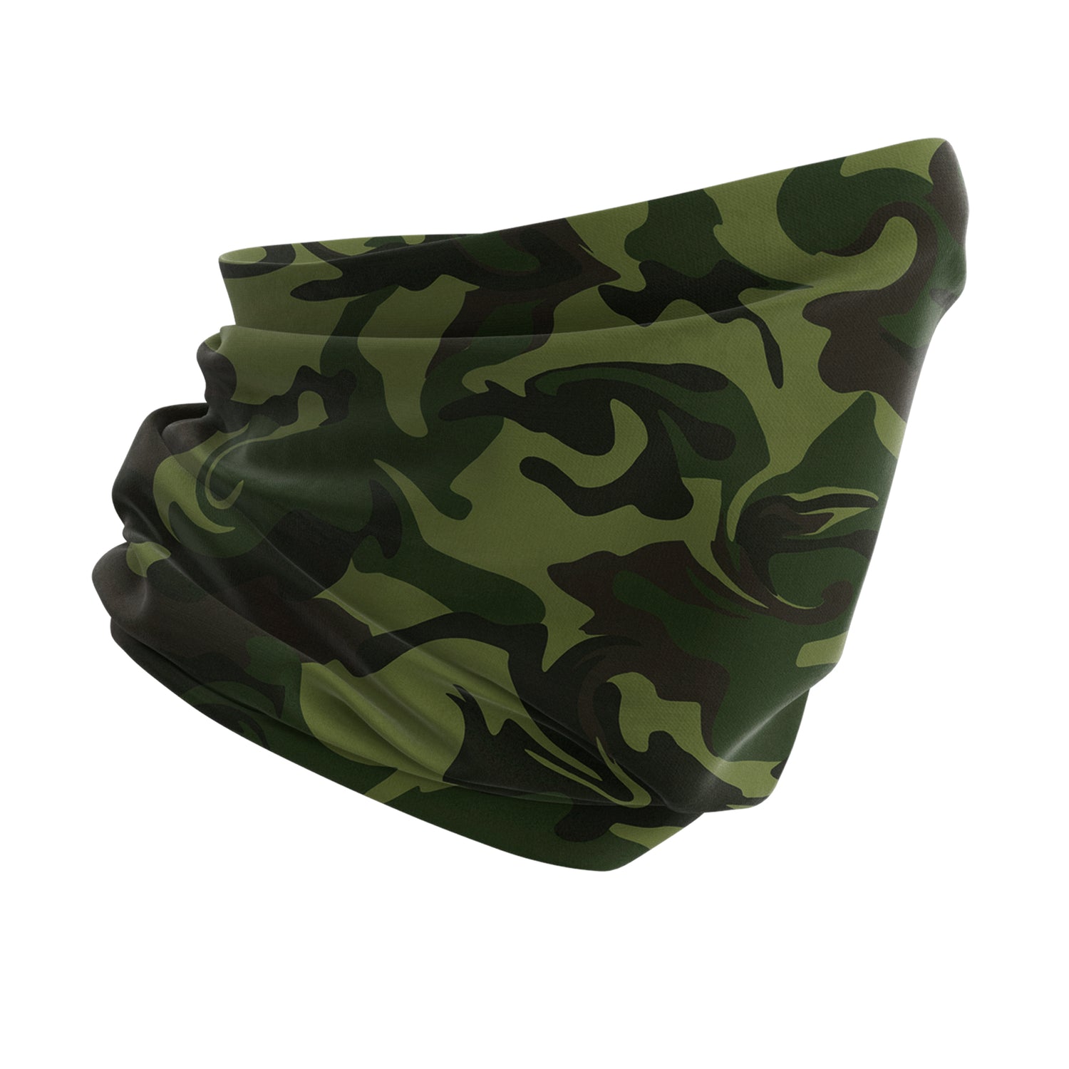 Blue Alpine Pattern Multipurpose Neck Gaiter | Unisex Outdoor Neck Gaiter Bandana