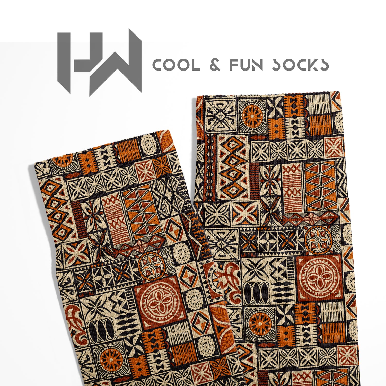 Authentic Design Sock Digital Printed Unisex – Breathable Performance Series