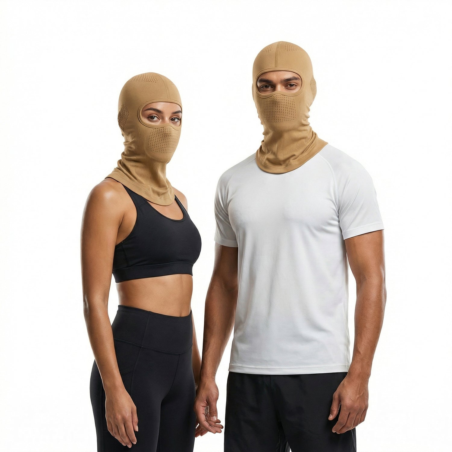 Headwear Premium Cool Touch Black Balaclava