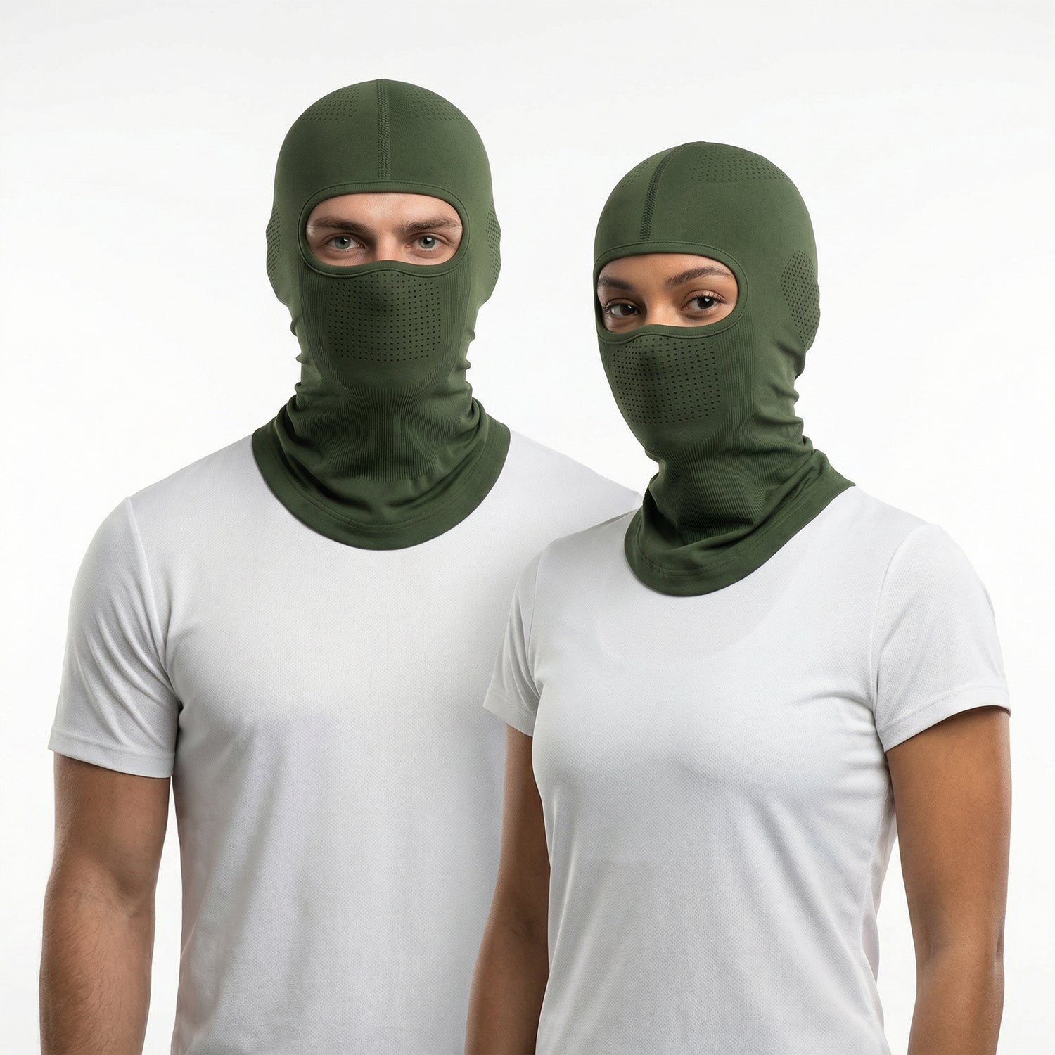 Headwear Premium Cool Touch Black Balaclava