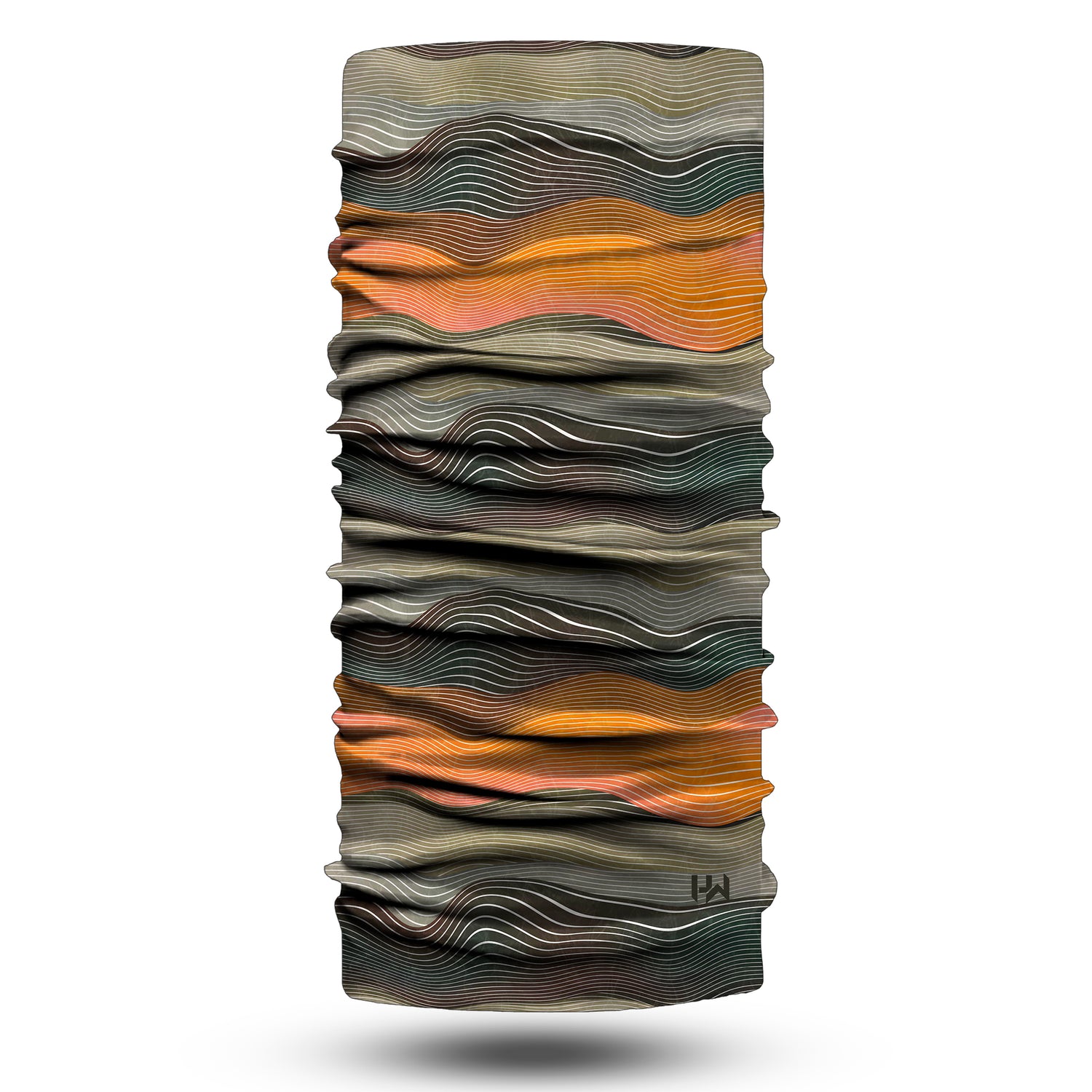 Çöl Dalgası Desenli Çok Amaçlı Boyunluk | Outdoor Bandana & Neck Gaiter