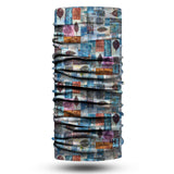 Urban Botanical Pattern Multi-Purpose Neck Gaiter | Unisex Neck Gaiter Headwear