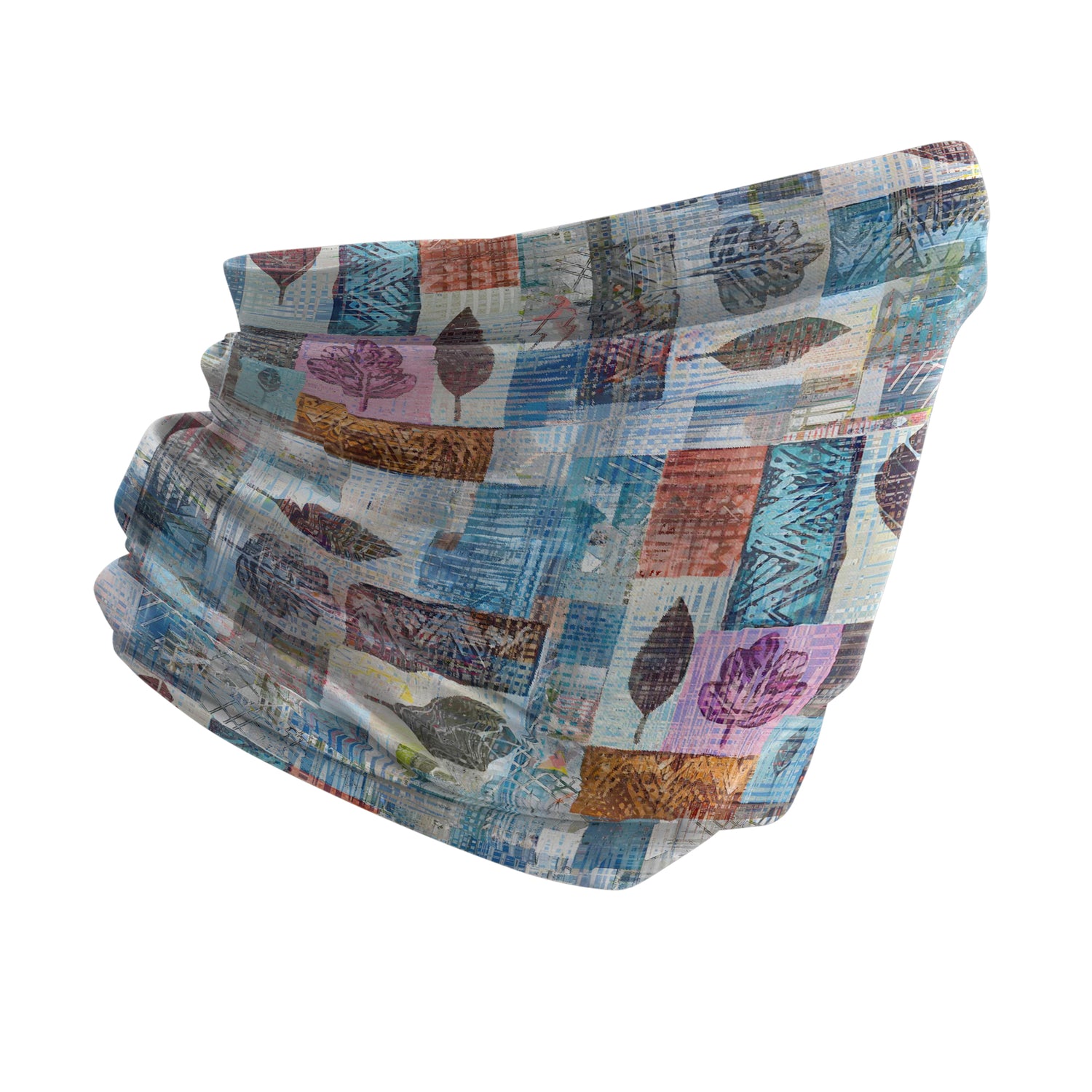 Urban Botanical Pattern Multi-Purpose Neck Gaiter | Unisex Neck Gaiter Headwear