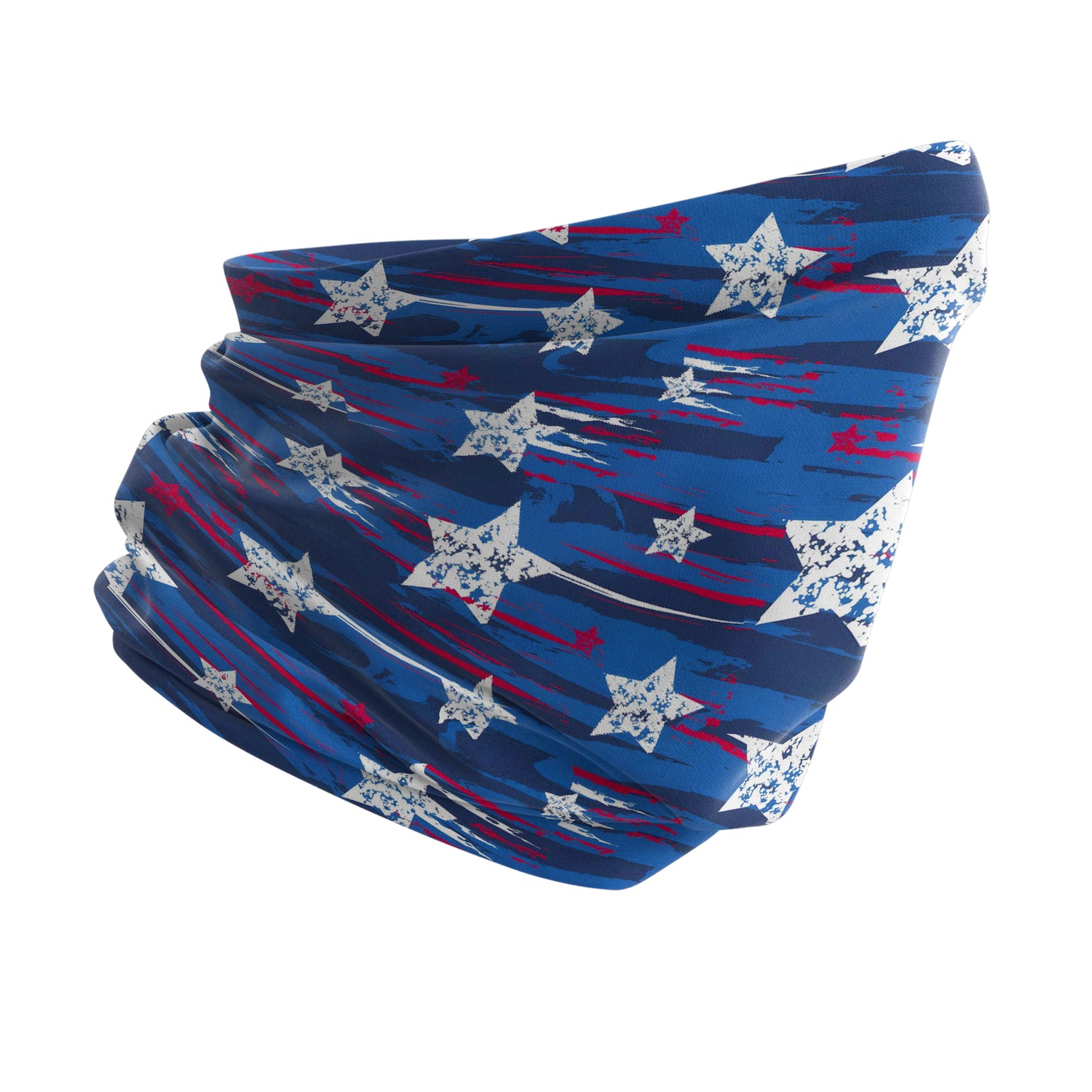 Falling Stars Pattern Multi-Purpose Neck Gaiter | Unisex Neck Gaiter Headwear