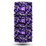Purple Nebula Neck Gaiter Unisex Neck Warmer Headwear Outdoor Sports