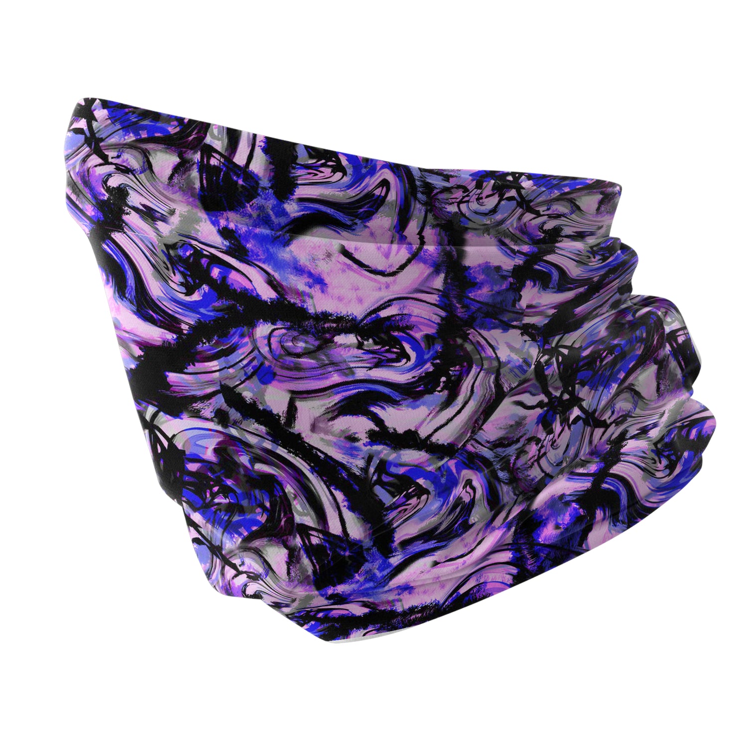 Purple Nebula Neck Gaiter Unisex Neck Warmer Headwear Outdoor Sports