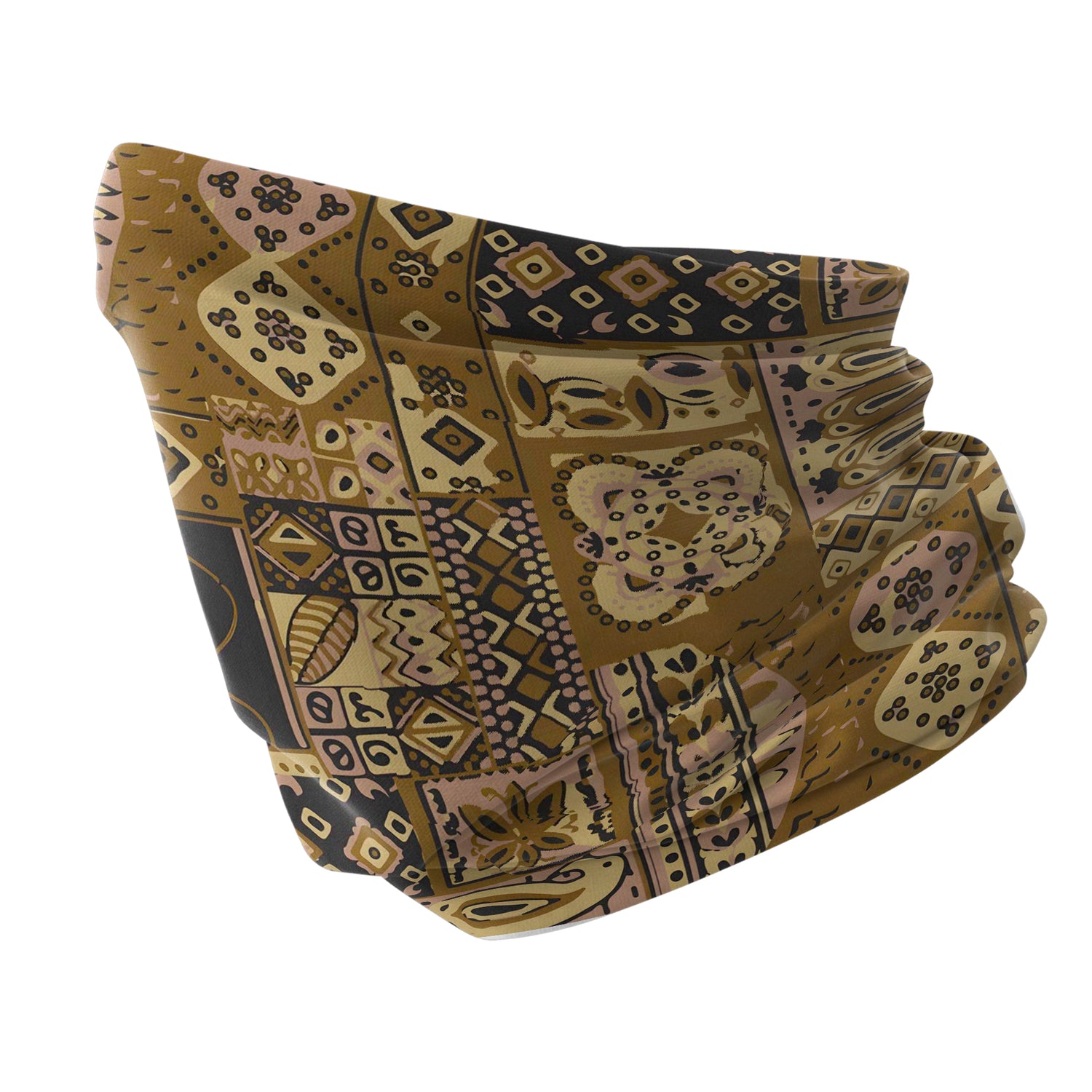 Sahra Mosaic Neck Warmer Unisex Neck Gaiter Headwear Outdoor Sports