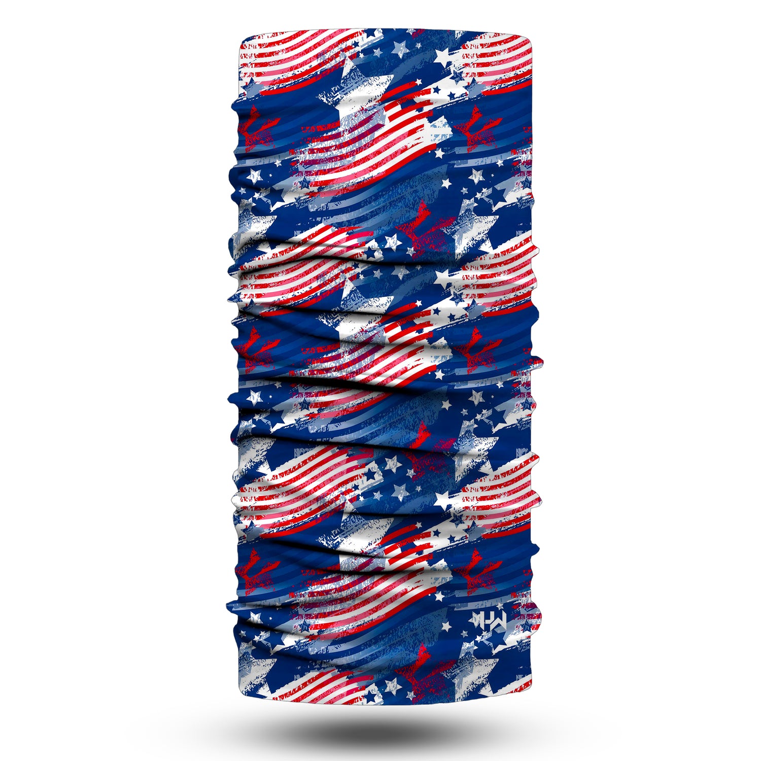 Victory Brushstrokes Blue Red Neck Gaiter Unisex Headwear Outdoor Sports